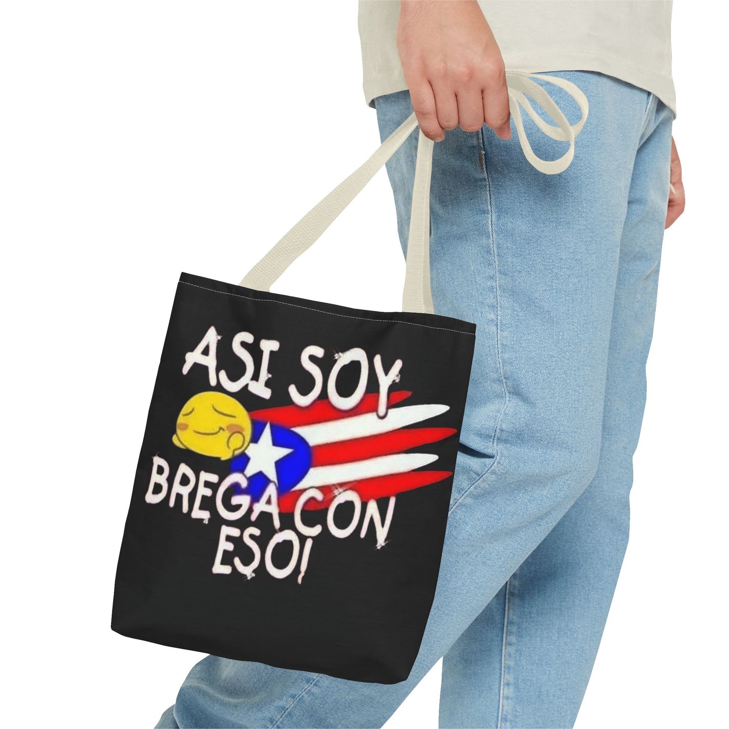 Carry Your Culture – Puerto Rican Pride in Every Step Vibrant Puerto Rican Tote Bag, Beach Bag, Shopping Tote, Travel Bag, Gift for Her, Eco-Friendly Reusable Bag