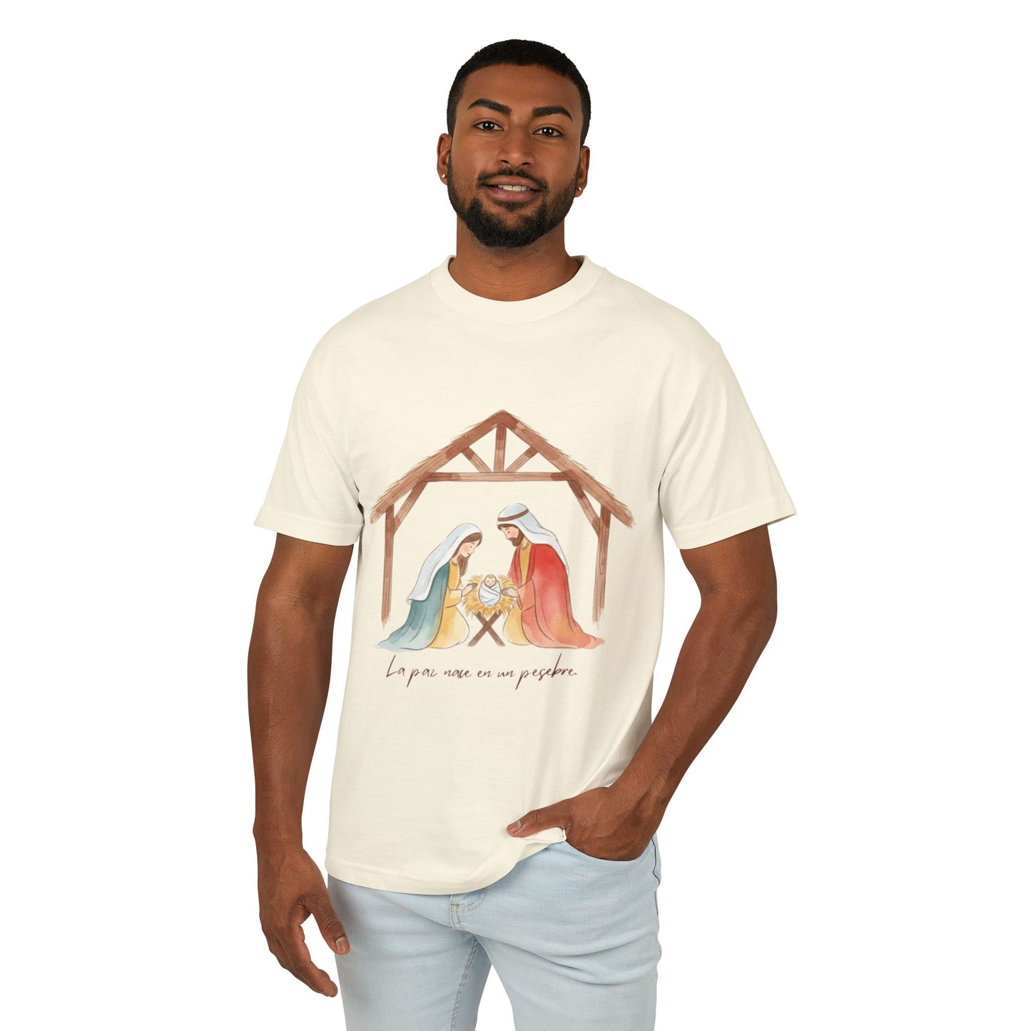 'Joy to the World' Christmas Nativity Shirt  Porque la Navidad no es solo una temporada — es el amor que compartimos