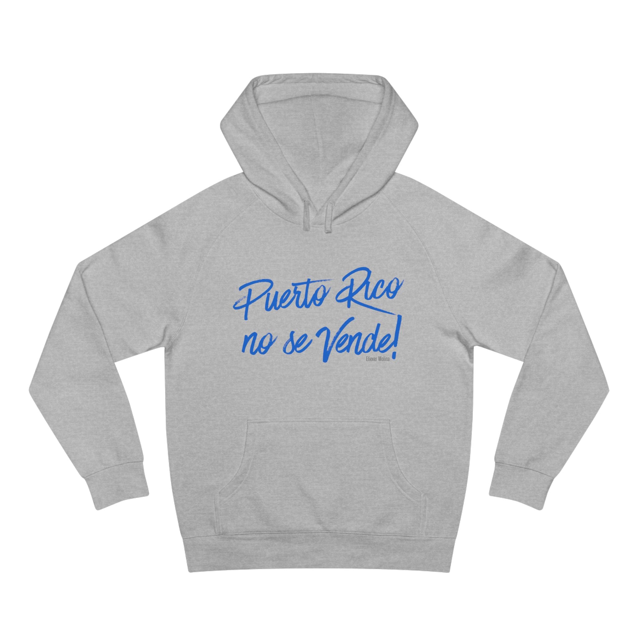 Hoodie  "Puerto Rico No Se Vende" Script Protest Pullover