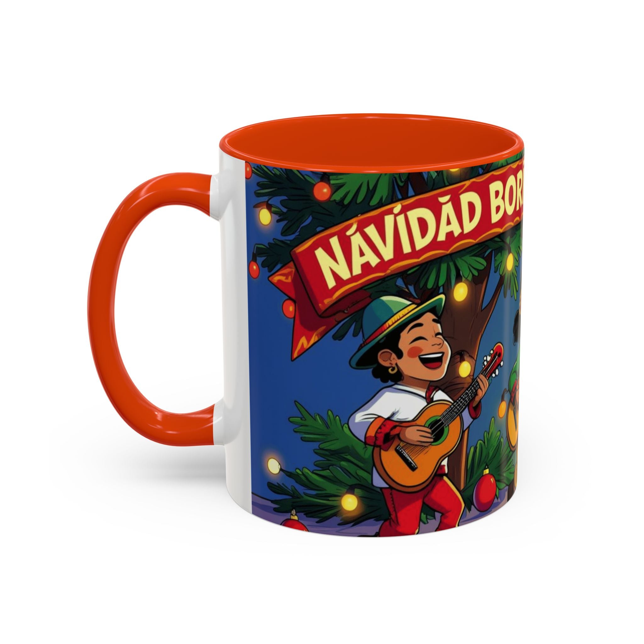 Navidad Boricua Mug Vibrant Puerto Rican Celebration Mug