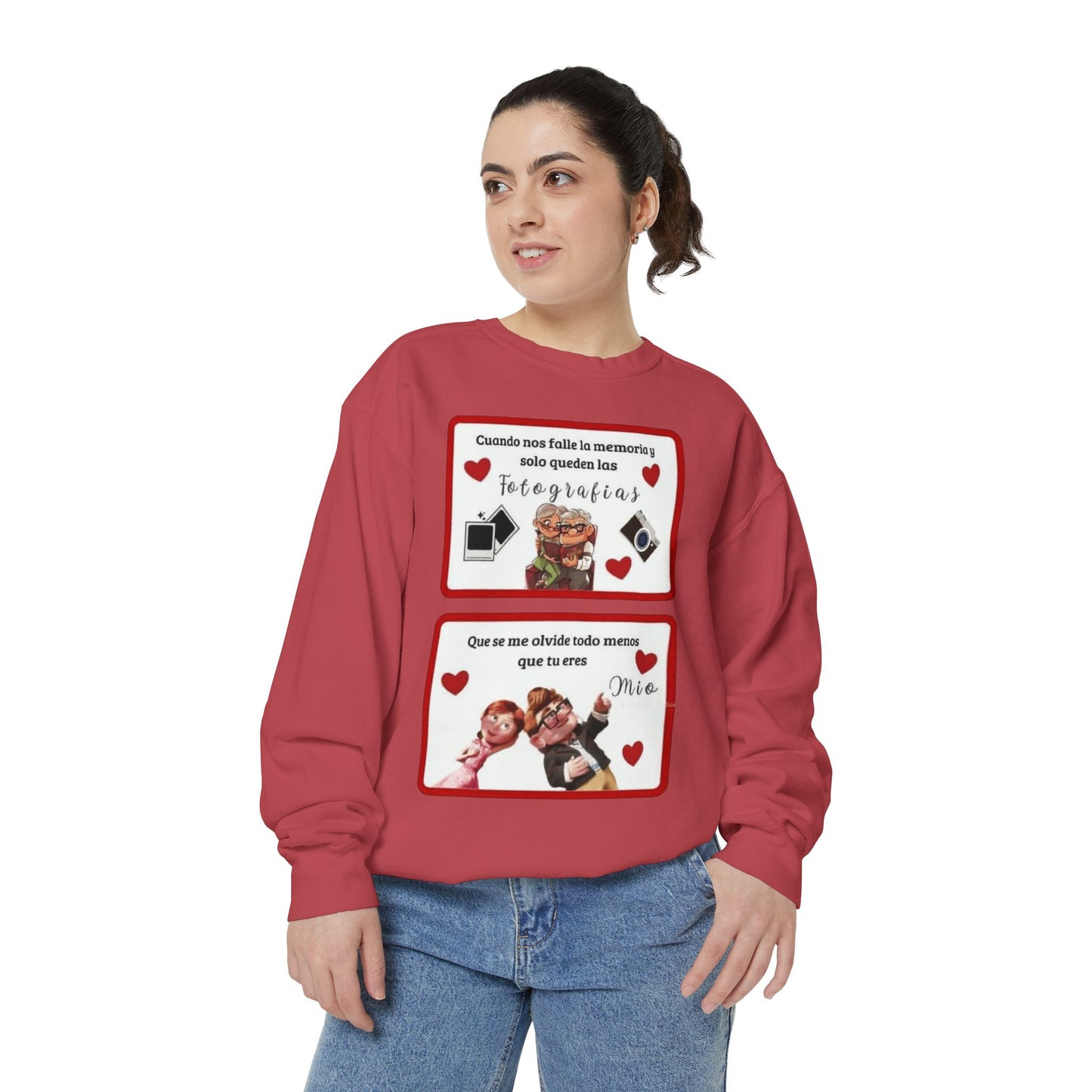 Valentine's Day Photo Collage  Romantico SAN VALENTÍN sweatshirt