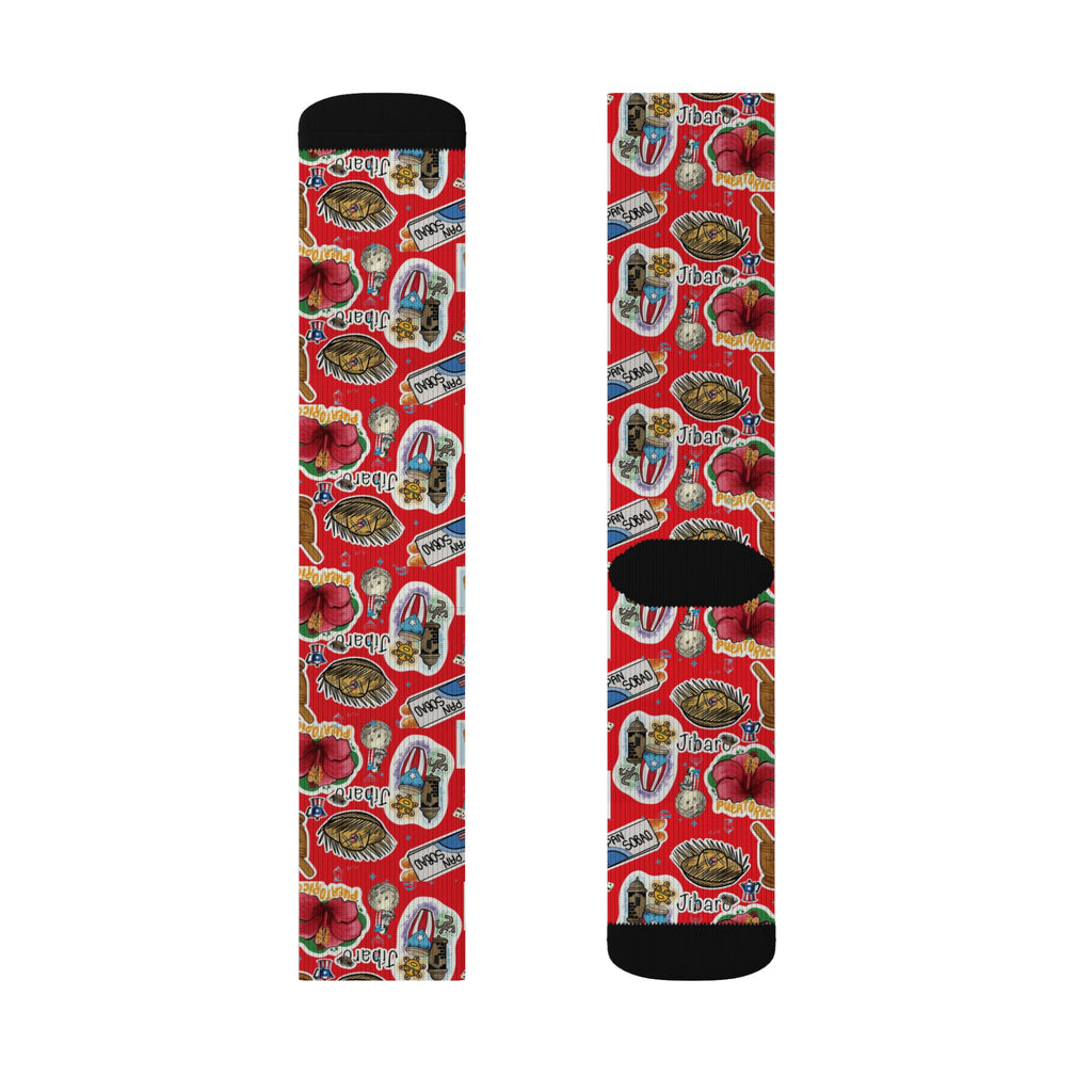 Puerto Rico Pride Sublimation Socks