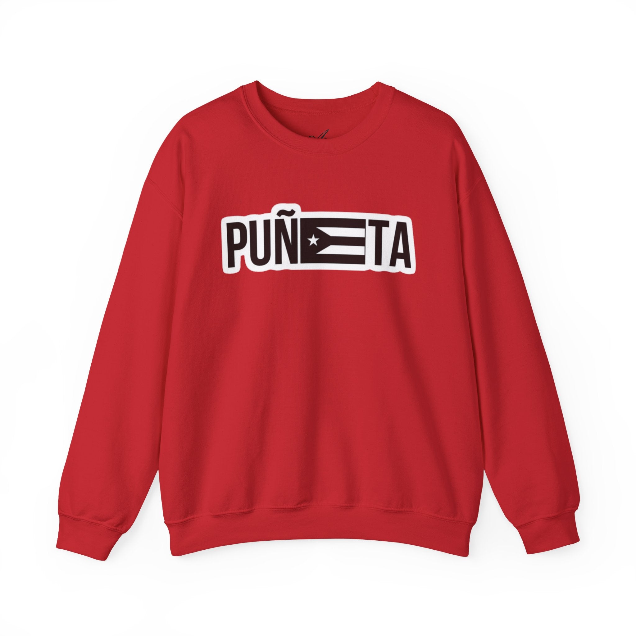 Puñeta Sweatshirt  Puerto Rican Flag Graphic Crewneck
