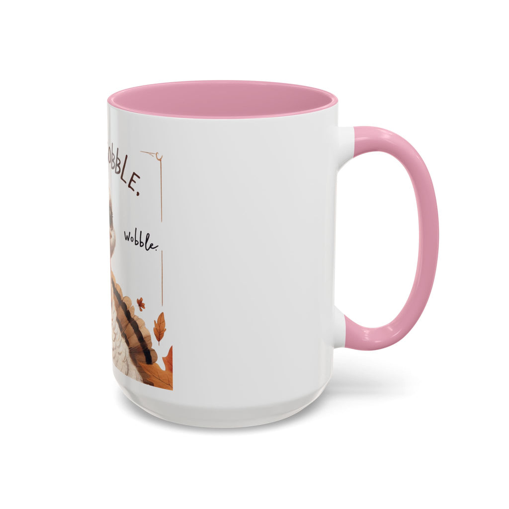 Mix cozy, aesthetic, and autumn-inspired sayings 🍁 Whimsical Thanksgiving Mug - Gobble Gobble Design