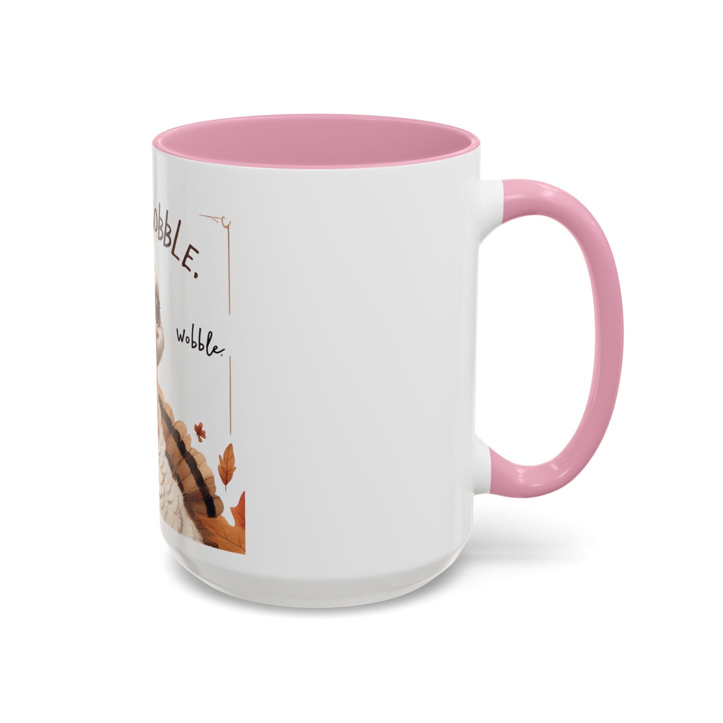 Mix cozy, aesthetic, and autumn-inspired sayings 🍁 Whimsical Thanksgiving Mug - Gobble Gobble Design