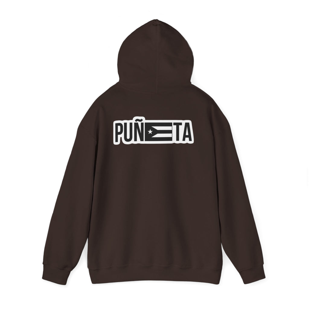 Puerto Rican Pride Hoodie  “No Nos representan” Front & Puñeta Flag Back