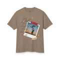 Dad & Daughter Sunset Photo Tee — "Dad, you're stronger than the storm"