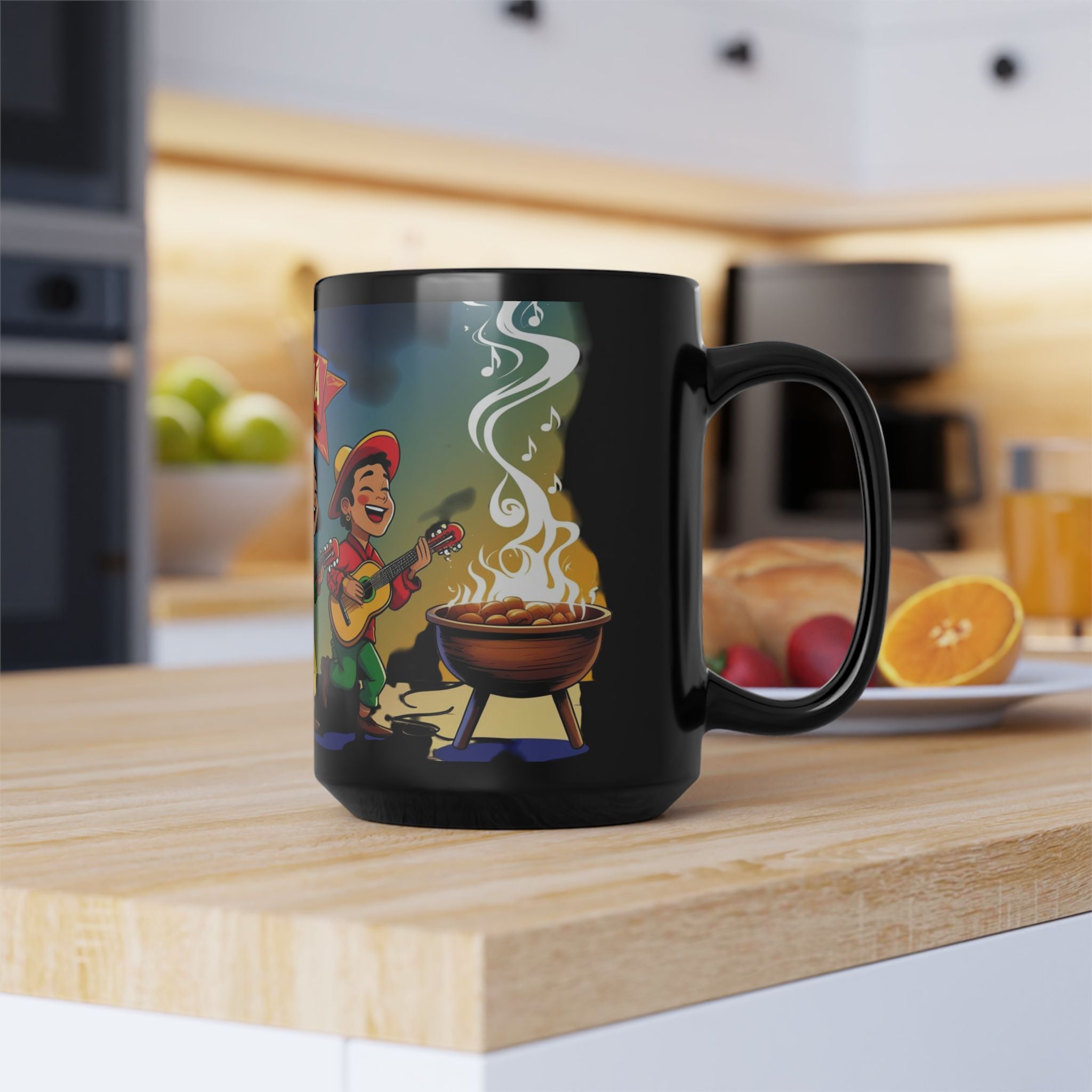 Herencia de Puerto Rico Mug Celebrate Boricua Culture, Pride & Flavor Festive Puerto Rican Mug - 15oz