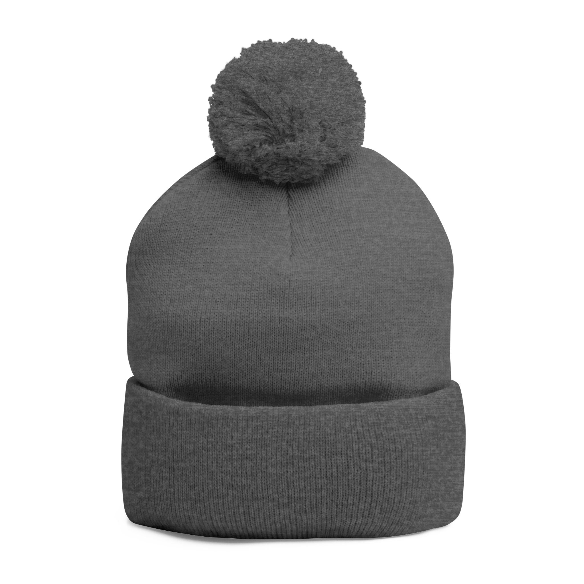 Toy Story Embroidered Pom-Pom Knit Cap Humor Cuffed Beanie – Warm, Soft & Sassy Winter Hat