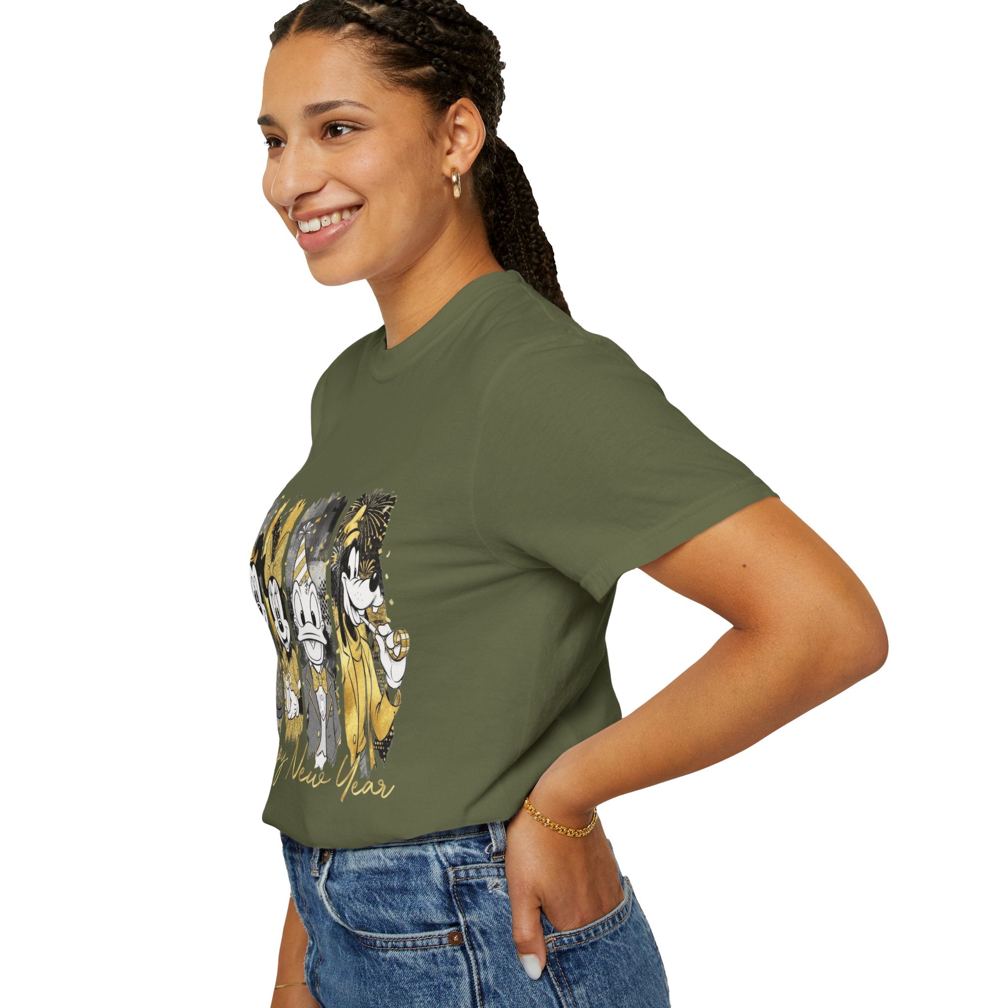 New Year Mickey & Friends T-Shirt  'Happy New Year' Graphic Tee