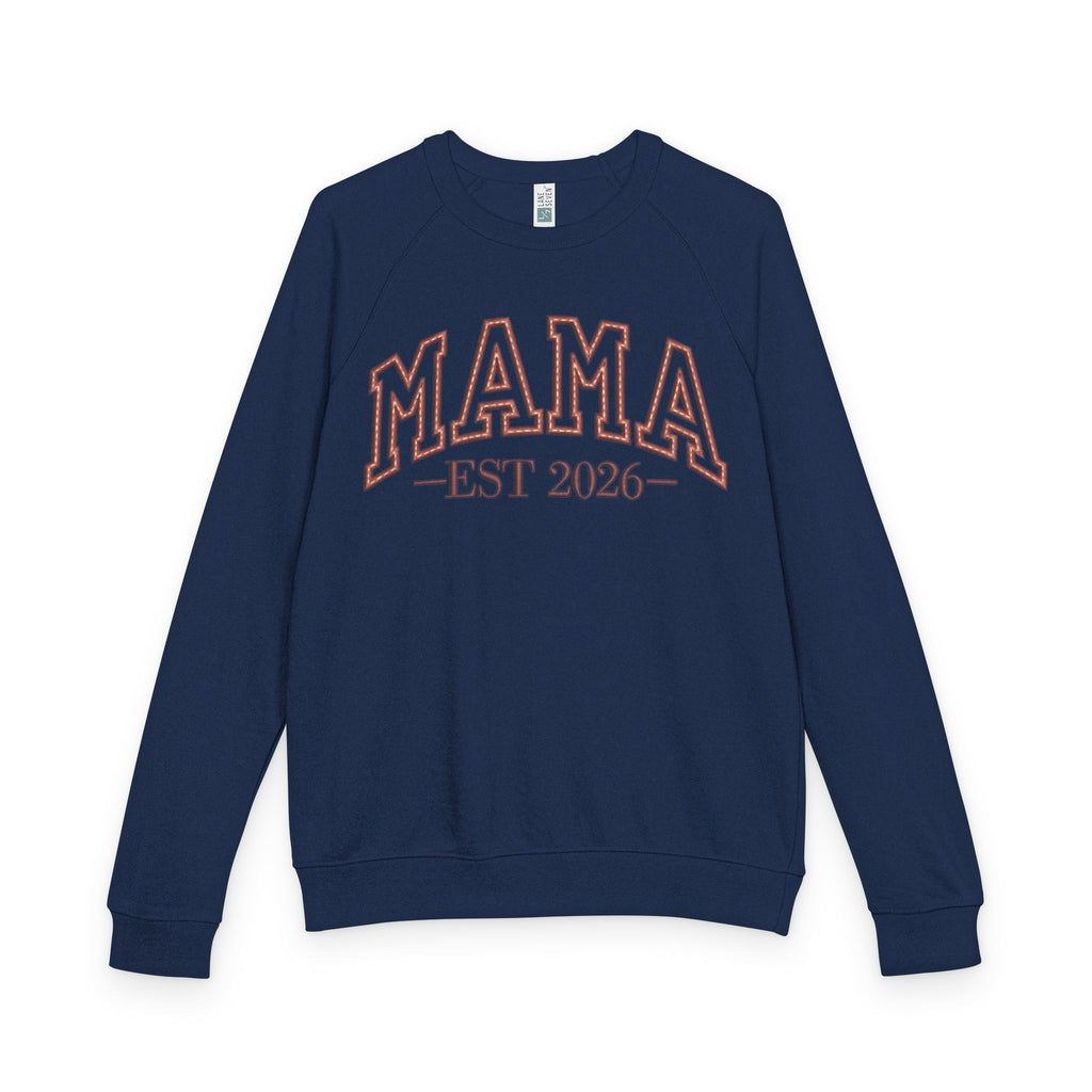 Mama EST. 2024 Crewneck Sweatshirt  Cozy Mom Pullover
