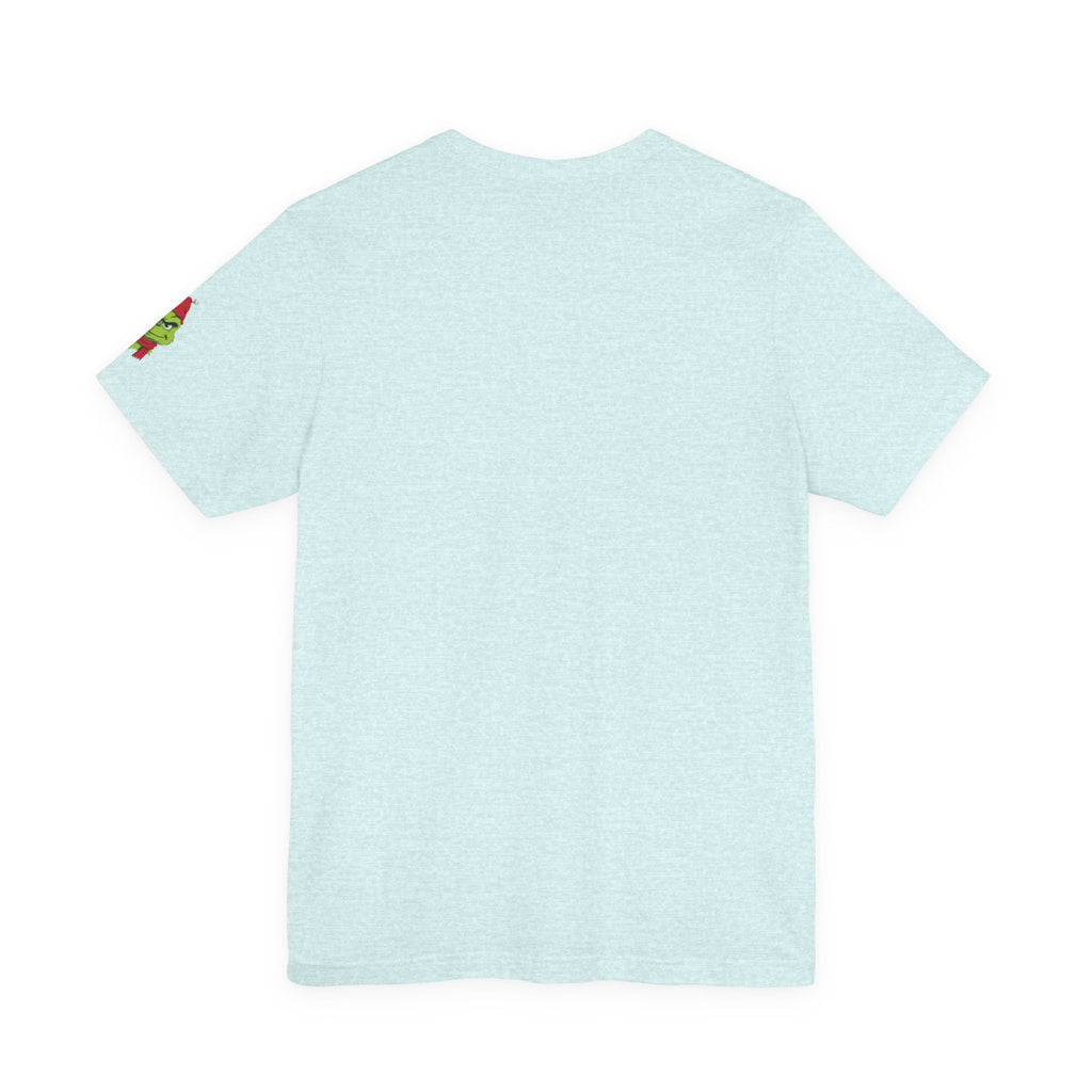 Christmas T-Shirts and Sweatshirts Collection Cute Grinch Holiday Tee 'Too Cute for the Naughty List' Unisex Jersey T-Shirt