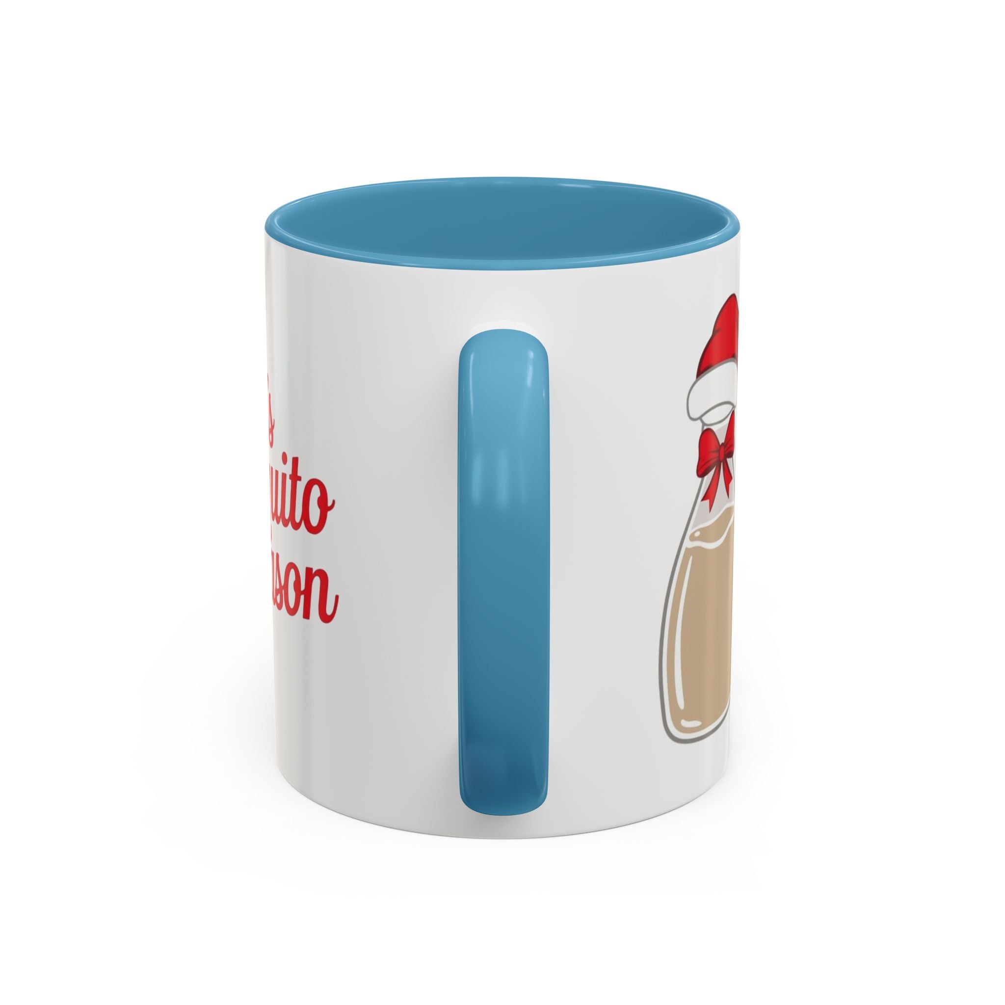 Herencia de Puerto Rico Mug Coquito Season Accent Mug Festive Holiday Coffee Cup