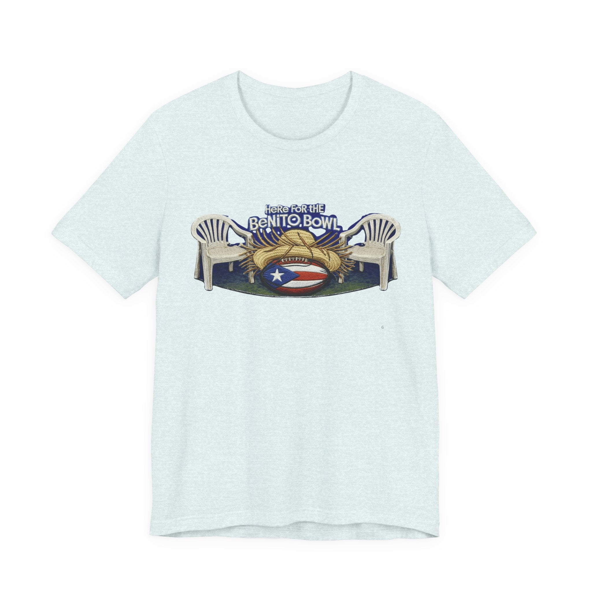 Benito Bowl Puerto Rico Football Tee
