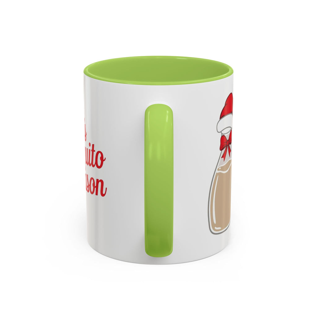 Herencia de Puerto Rico Mug Coquito Season Accent Mug Festive Holiday Coffee Cup