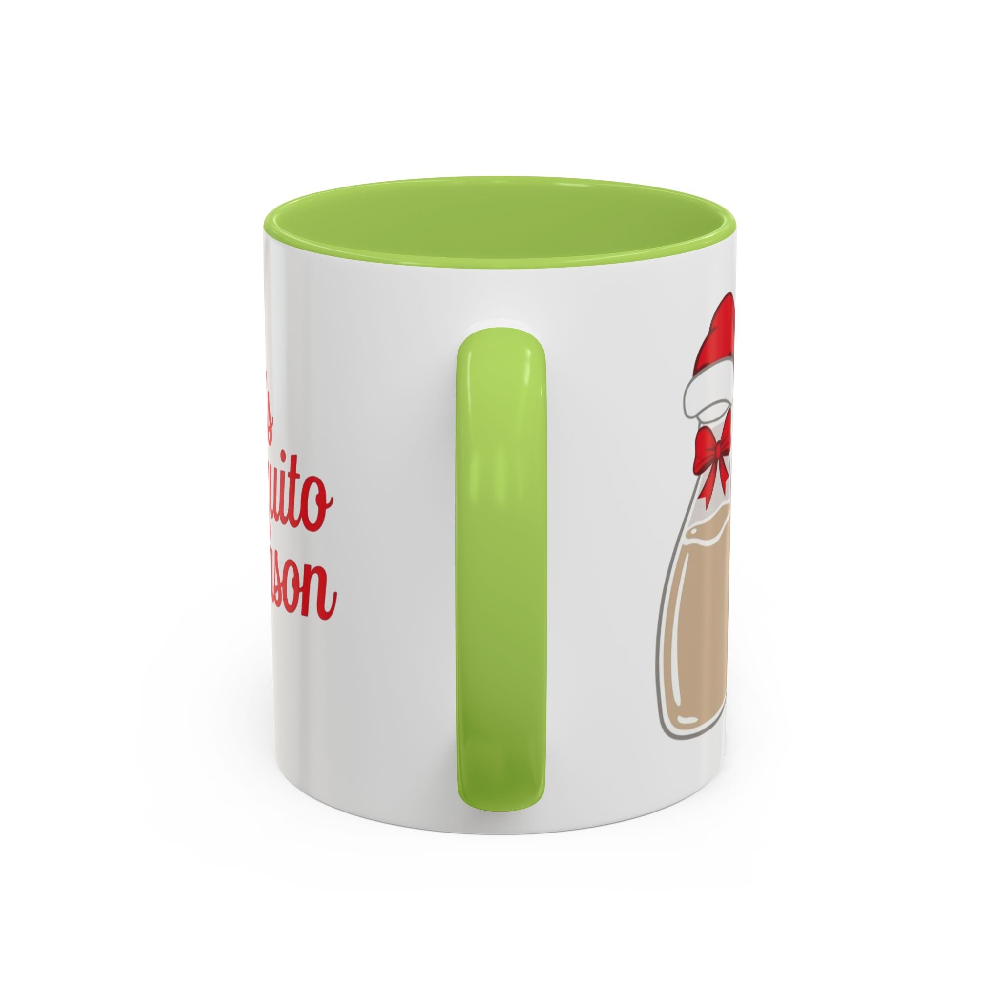 Herencia de Puerto Rico Mug Coquito Season Accent Mug Festive Holiday Coffee Cup