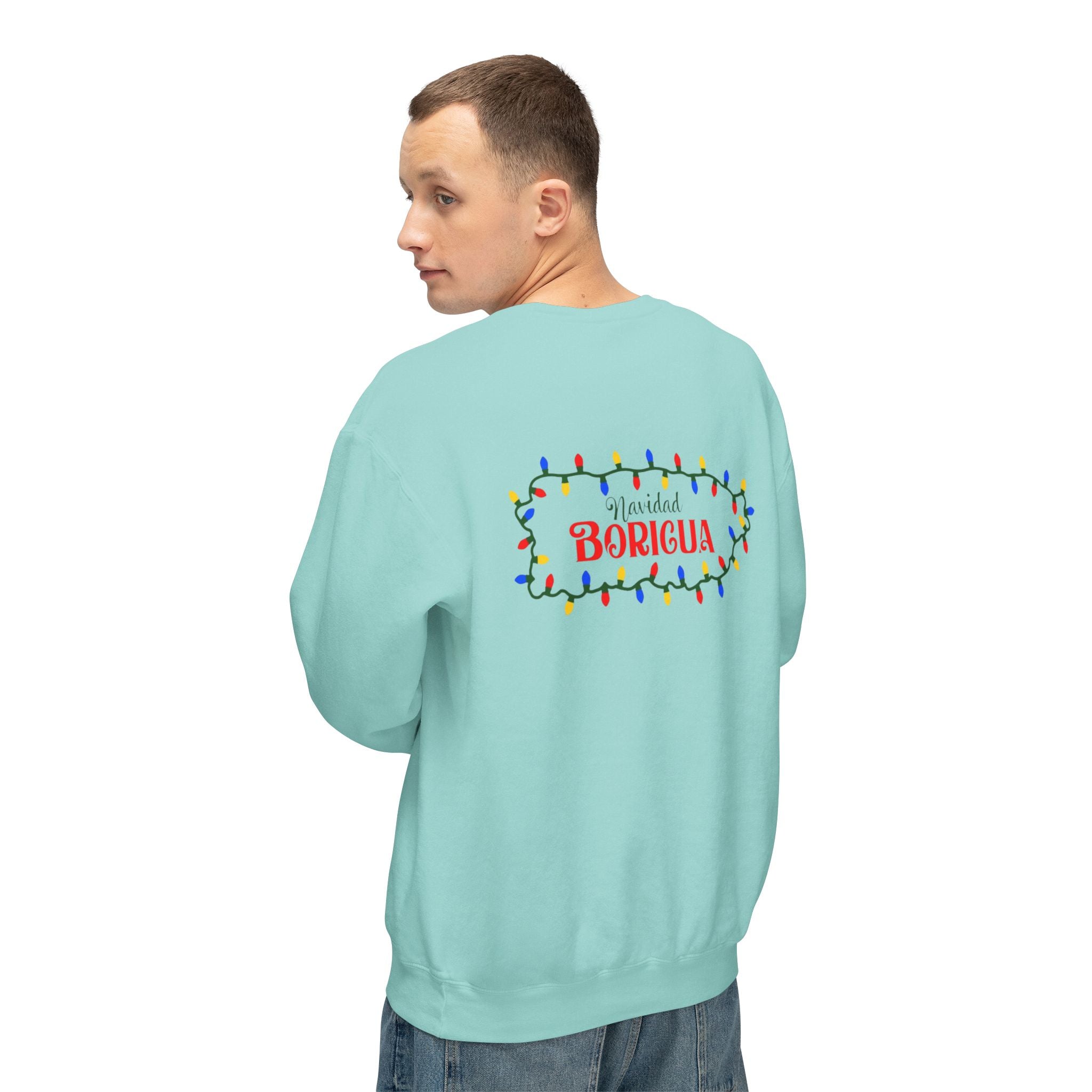 Medalla Light Puerto Rican Holiday Sweatshirt  Navidad Boricua Crewneck Puerto Rico Navidade