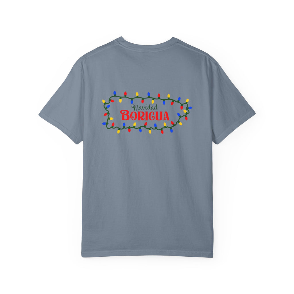 Medalla Light Beer T-Shirt  Navidad Boricua Holiday Tee Puerto Rico’s Navidades