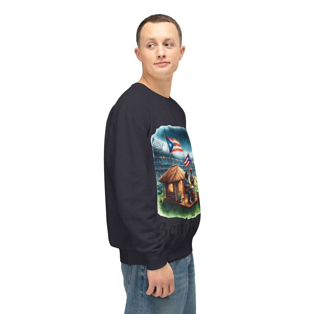 Benito Bowl Sweatshirt  Puerto Rican Tailgate SuperBowl Crewneck