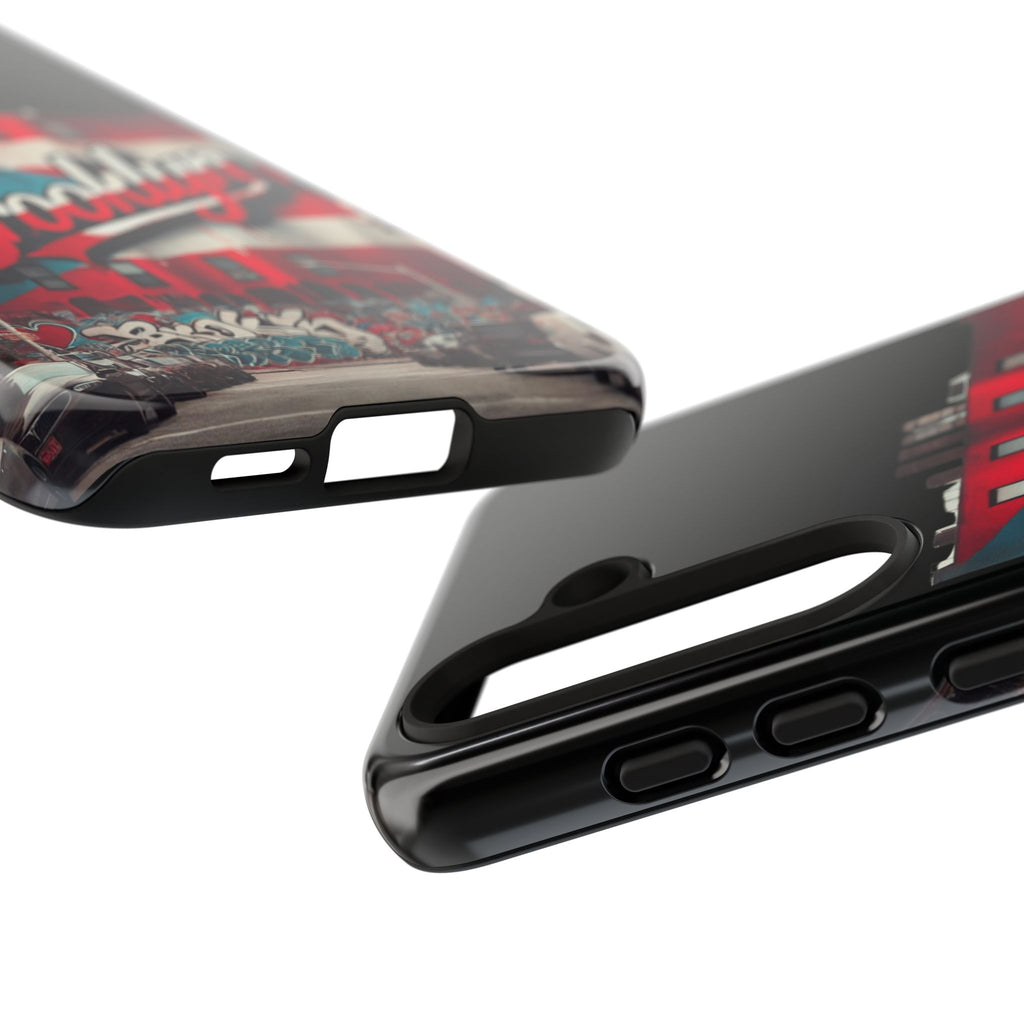 Brooklyn Street Art Phone Case  Urban Graffiti Protective Cover
