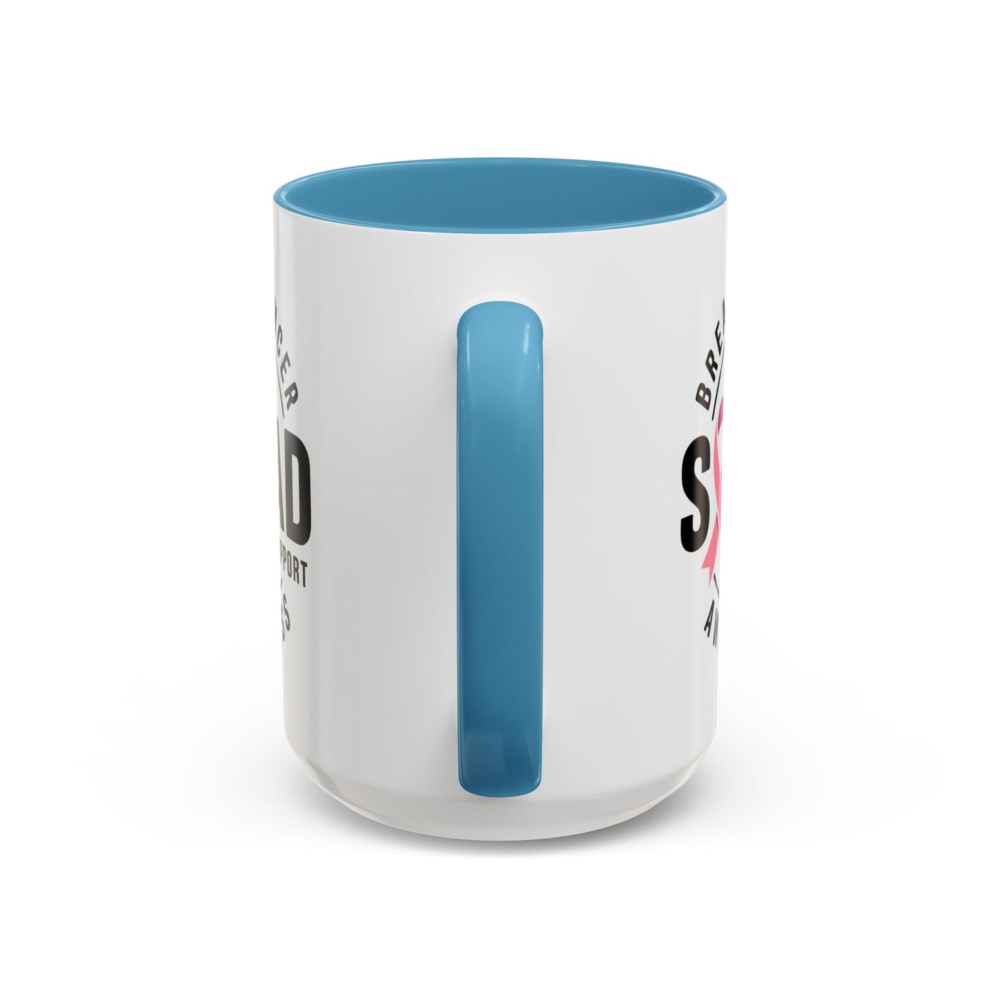 Breast Cancer Awareness Coffee Mug - Support Your Squad