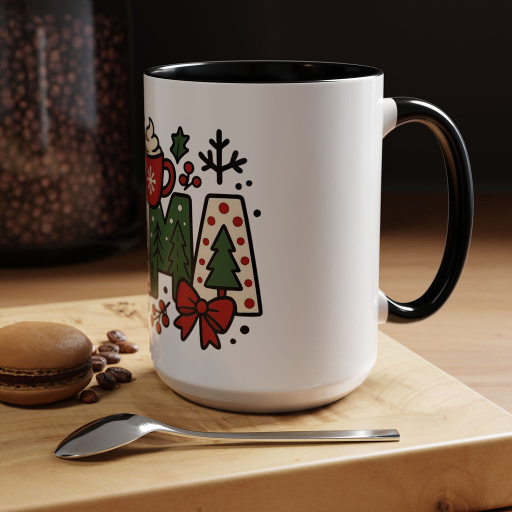 Mama Christmas Coffee Mug  Holiday Accent Mug (11/15oz) Christmas Mugs Collection!