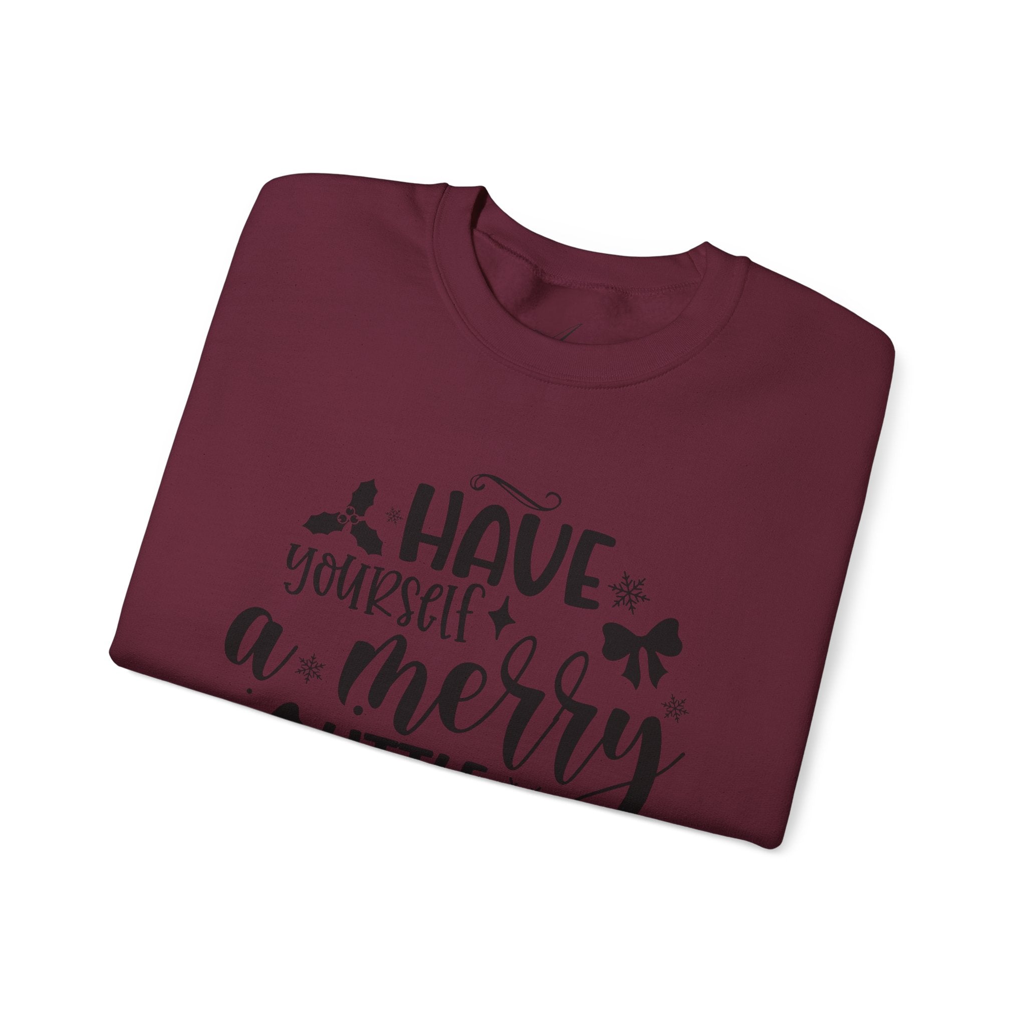 Xmas Shirts & Sweaters | Funny, Cute & Classic Christmas Designs Merry Christmas Crewneck Sweatshirt - Cozy Unisex Holiday Apparel