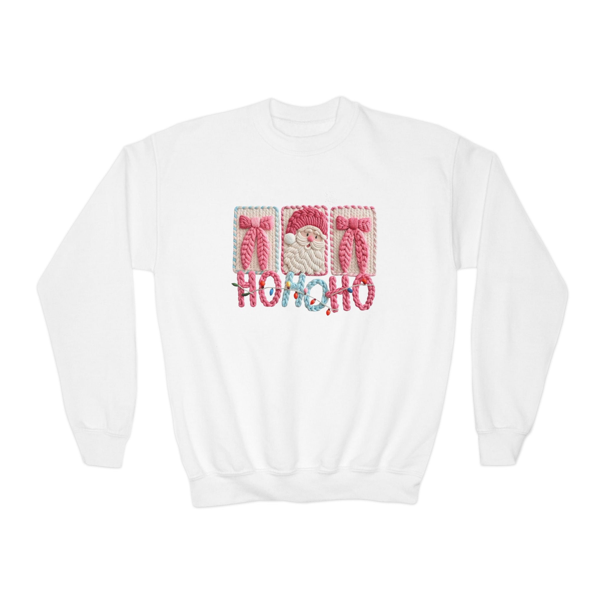 Youth Christmas 'HOHOHO' Crewneck Sweatshirt