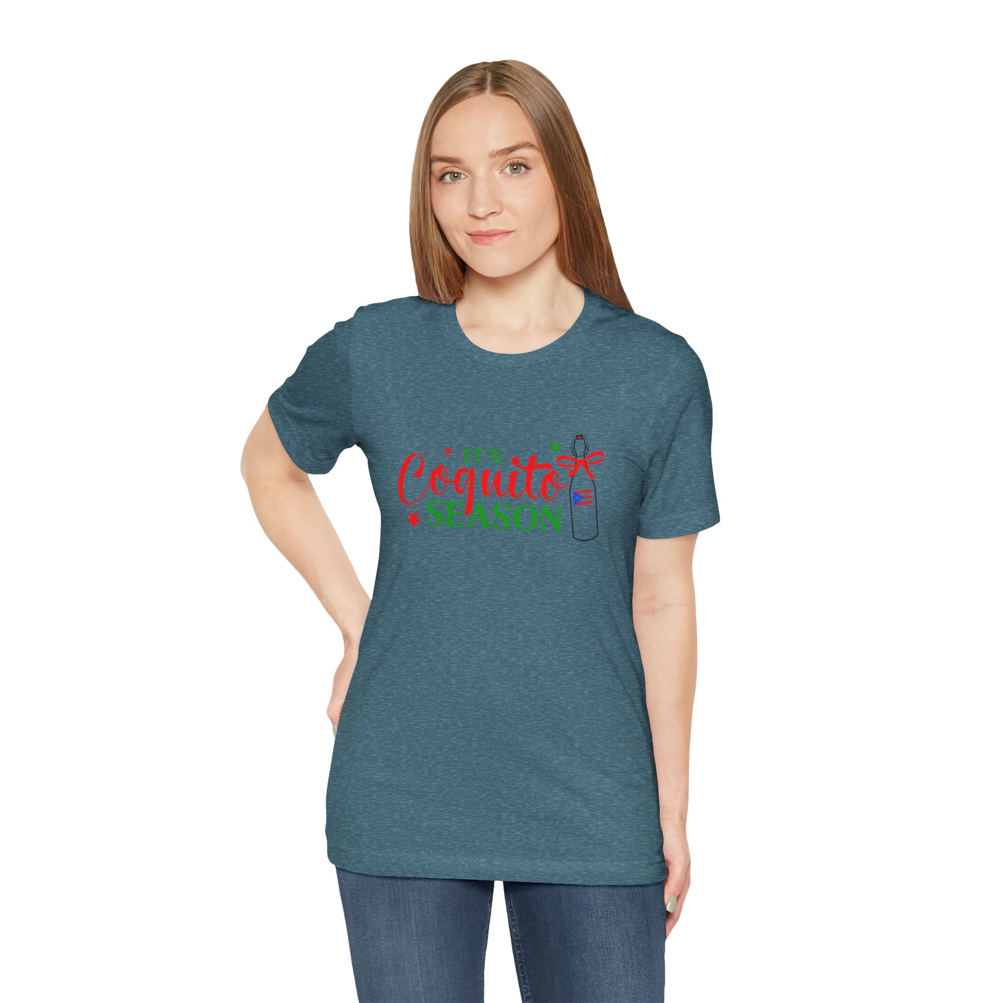 It's Coquito Season T-Shirt - Christmas Puerto Rican Holiday Cocktail Tee
