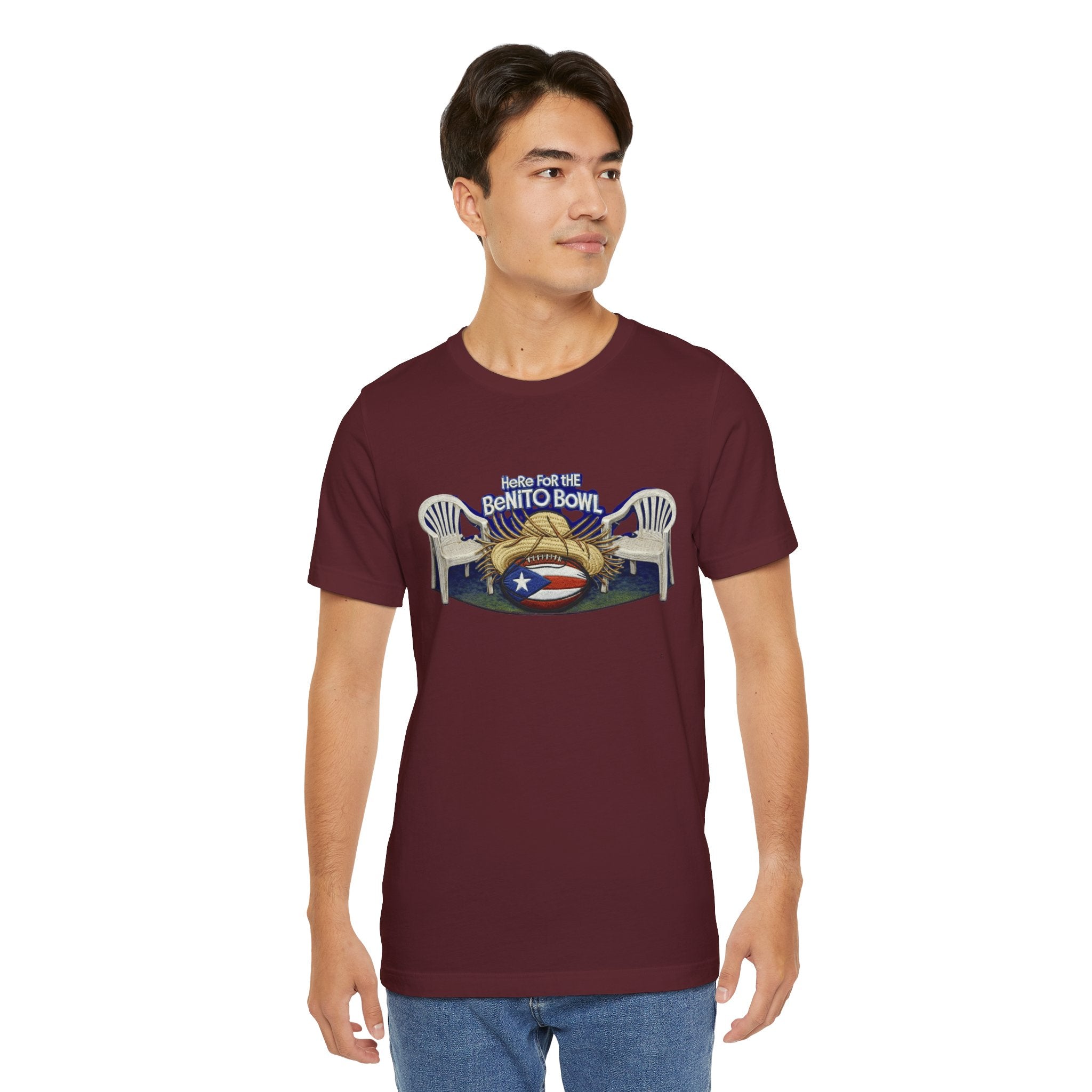 Benito Bowl Puerto Rico Football Tee