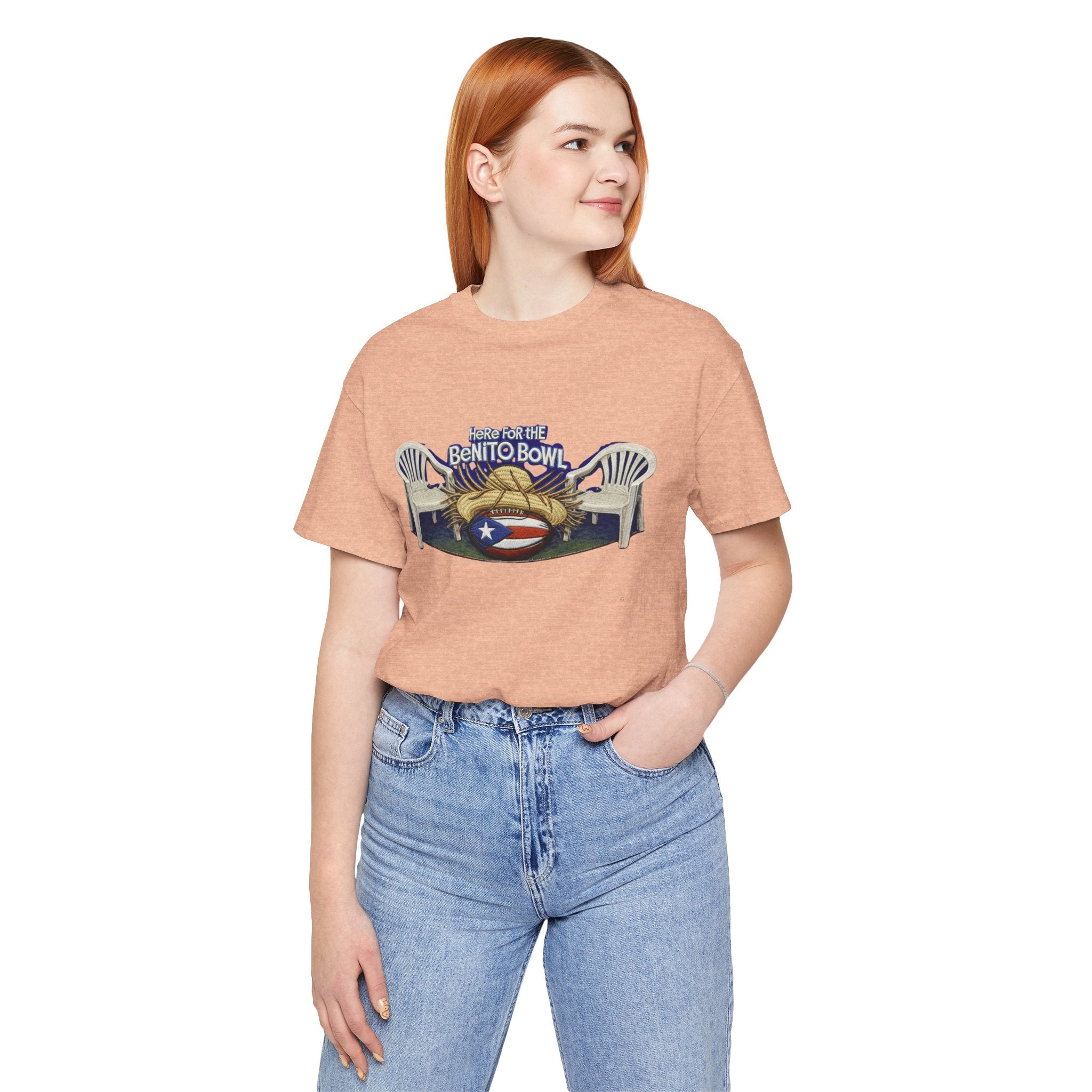 Benito Bowl Puerto Rico Football Tee