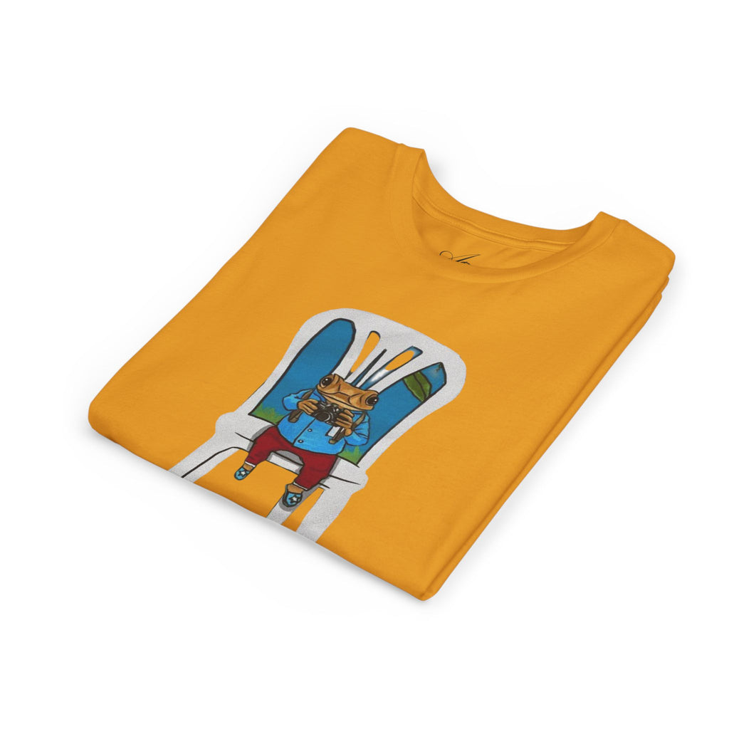 Kids Concho on a High Chair T-Shirt Cute Baby Rabbit Feeding Tee kids PUERTO RICO CHRISTMAS T-SHIRT