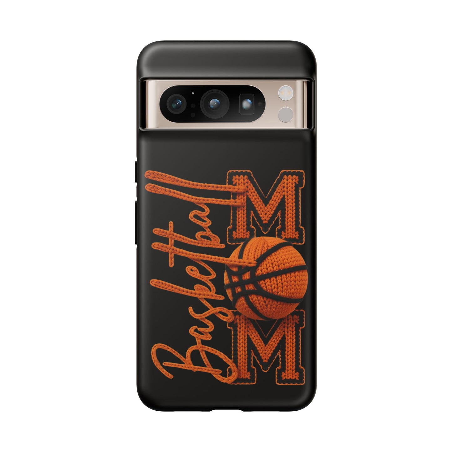 Basketball Mom Phone Case  'Basketball MOM' Protective Hard Cover