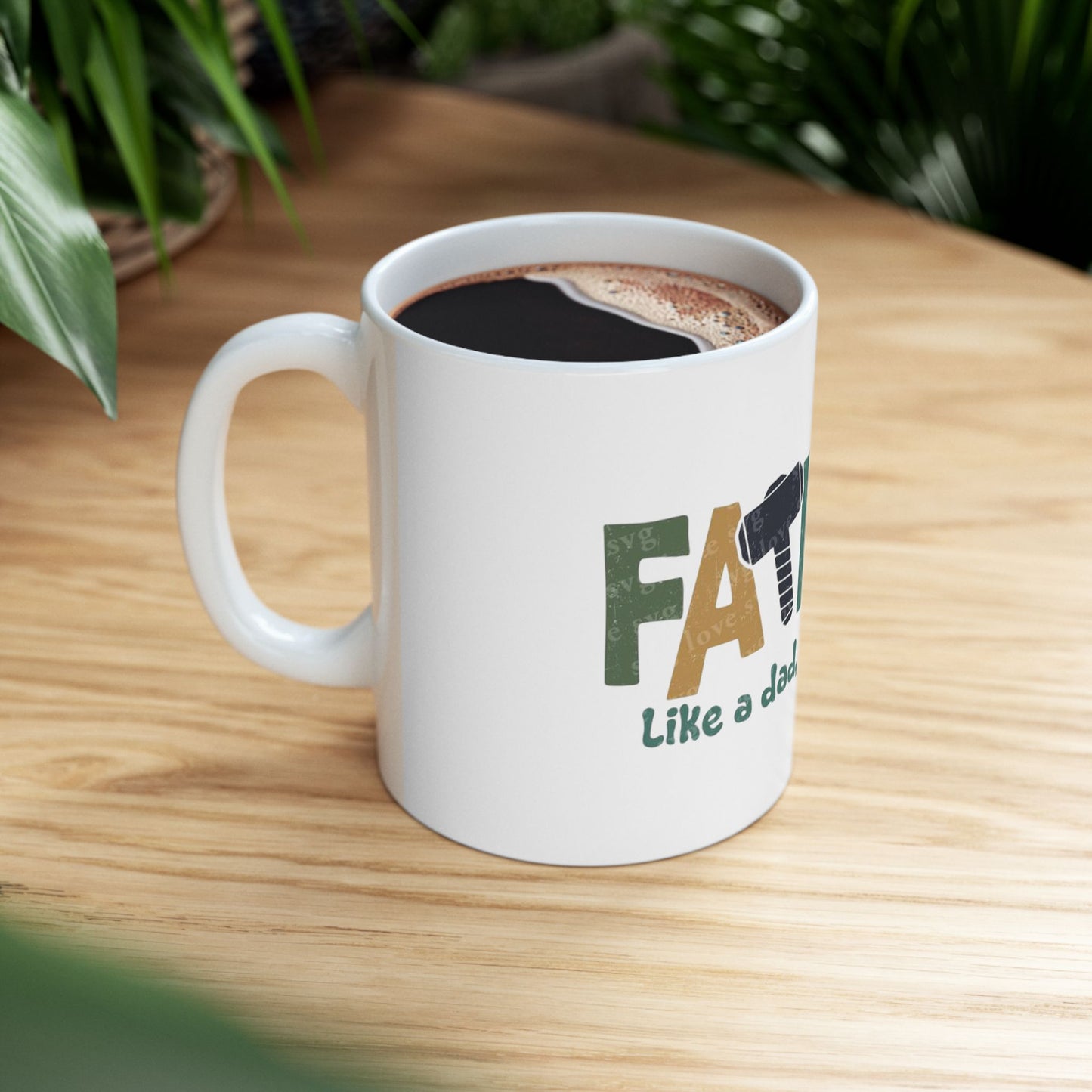 A Daily Sip of Appreciation Coffee Lover's Cup, Father's Day, Birthday, Inspirational Gift