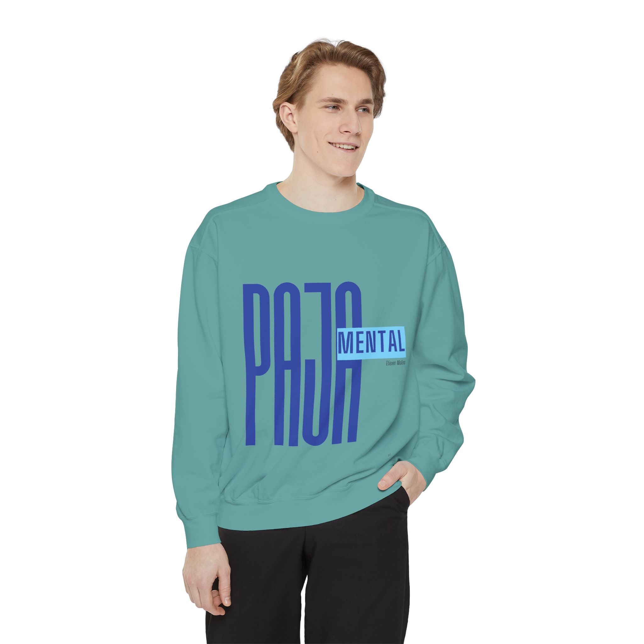 Mental Pazn Sweatshirt "Suerten Ya Esa" Spanish Graphic Crewneck