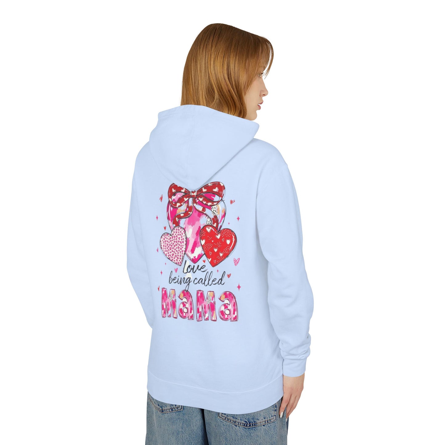 Mama Hoodie "You Are So Loved" — Christian Mama Lightweight Hooded Sweatshirt