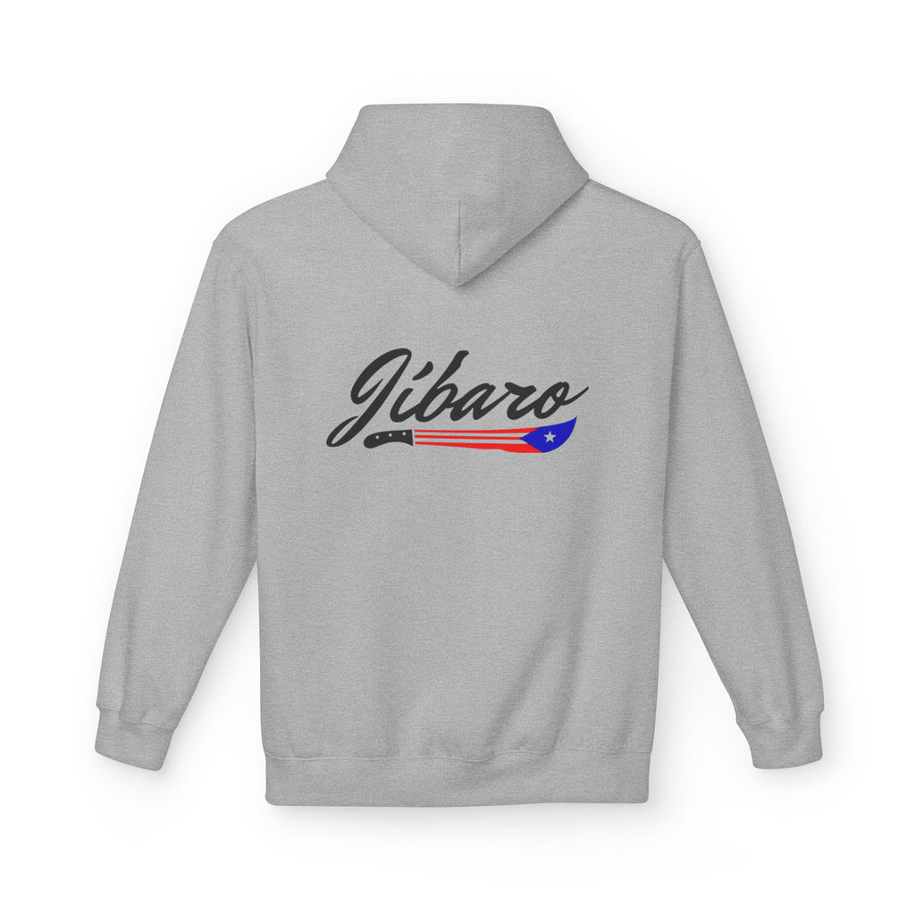 Gíbaro Hoodie  Puerto Rican Pride Pullover with Flag Machete Design