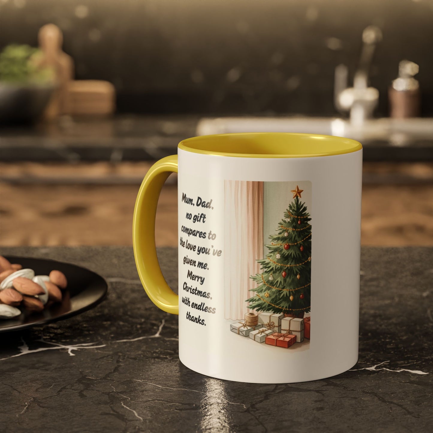 Christmas Mugs  Holiday Coffee Cups with Festive Quotes & Designs  Colorful 11oz & 15oz Coffee Cup with Heartfelt Message
