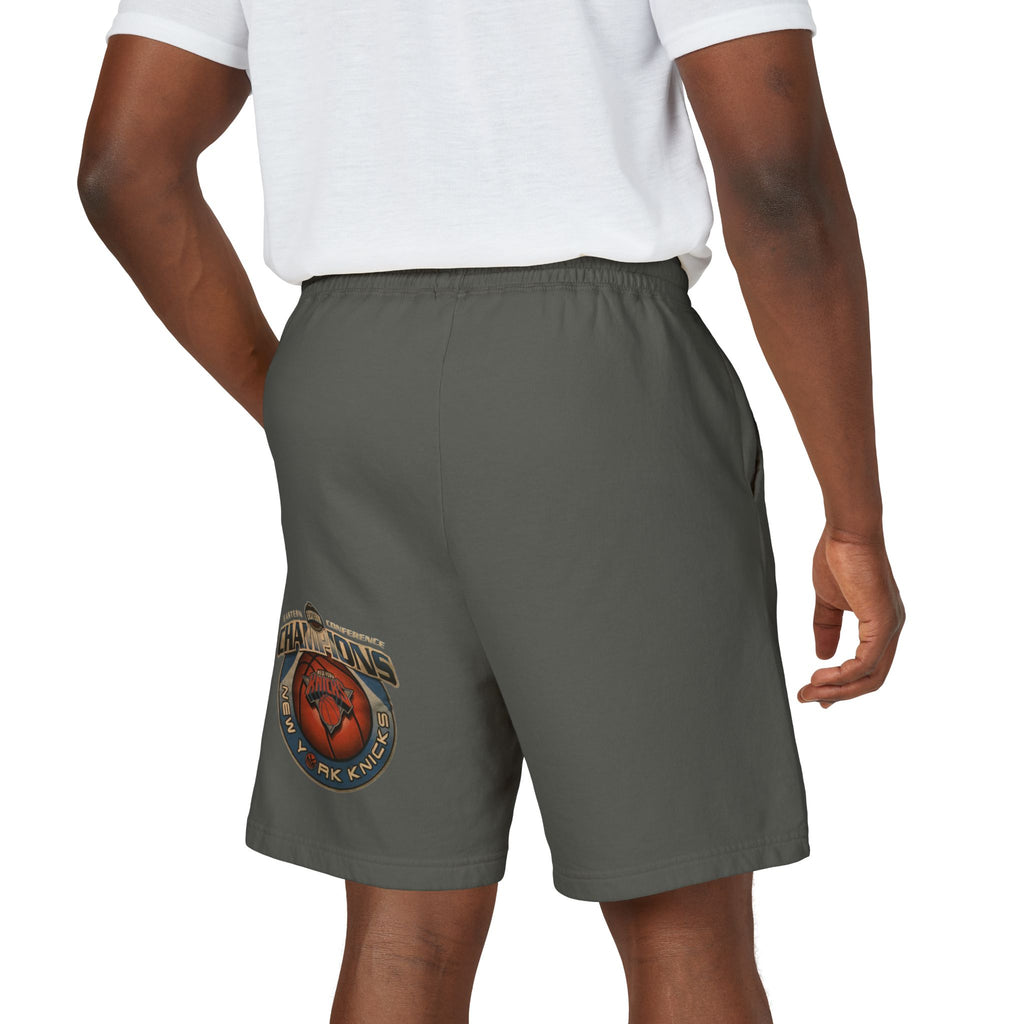 Champ-Heart Basketball Graphic Sweat Shorts — Athletic-Inspired Casual Shorts