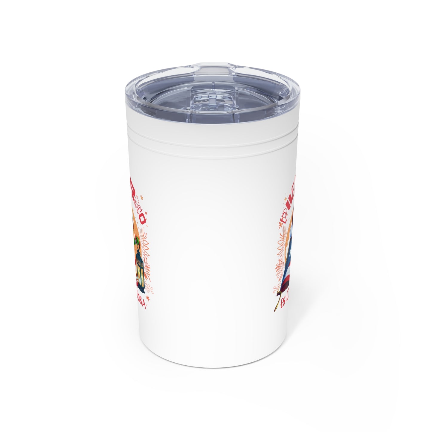 Puerto Rico Es Oyta Cosa Vacuum Insulated Tumbler — 11oz