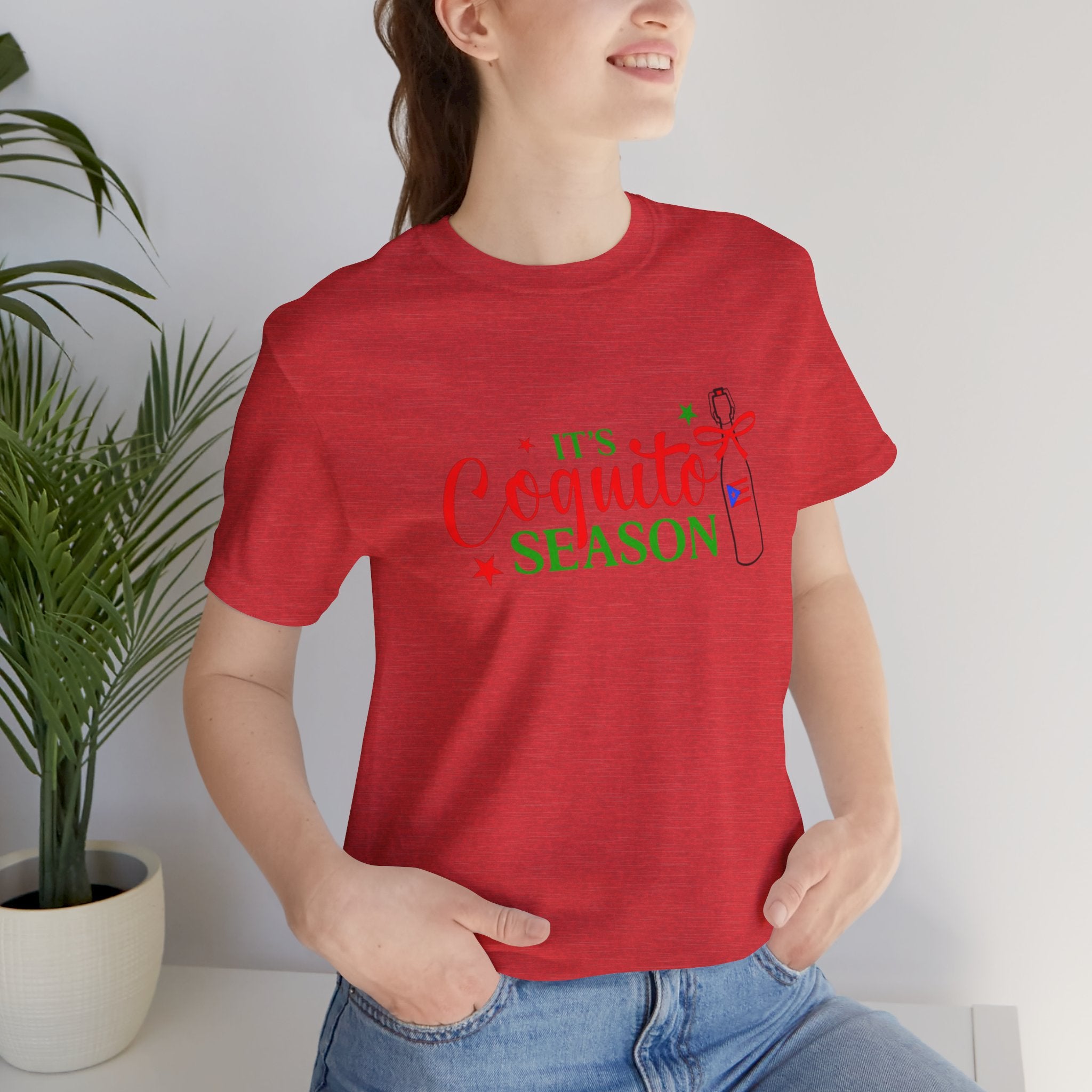 It's Coquito Season T-Shirt - Christmas Puerto Rican Holiday Cocktail Tee