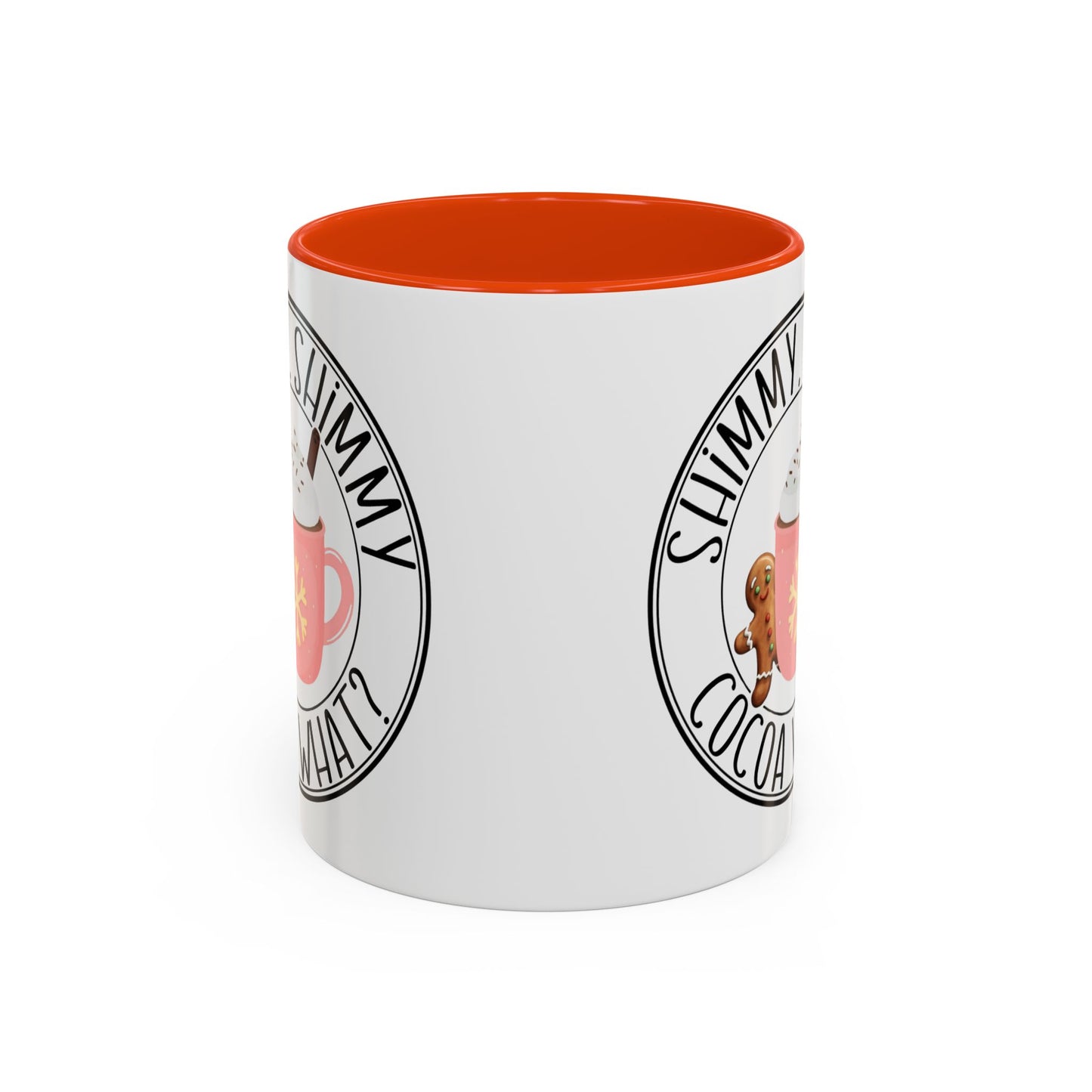 Cute Cocoa Mugs with Gingerbread Design Perfect for Winter Holiday CheerBeverage Cup Christmas Design