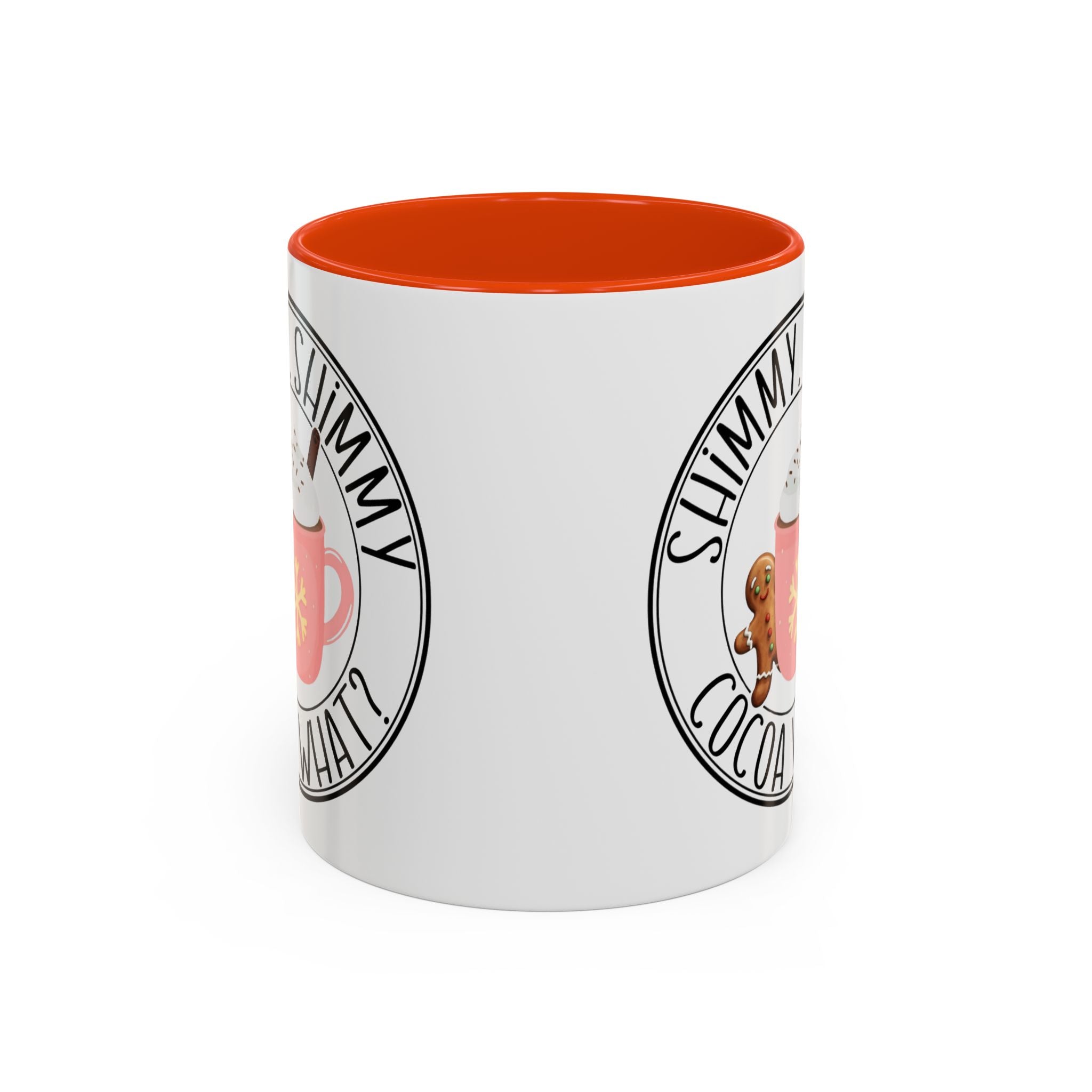 Cute Cocoa Mugs with Gingerbread Design Perfect for Winter Holiday CheerBeverage Cup Christmas Design
