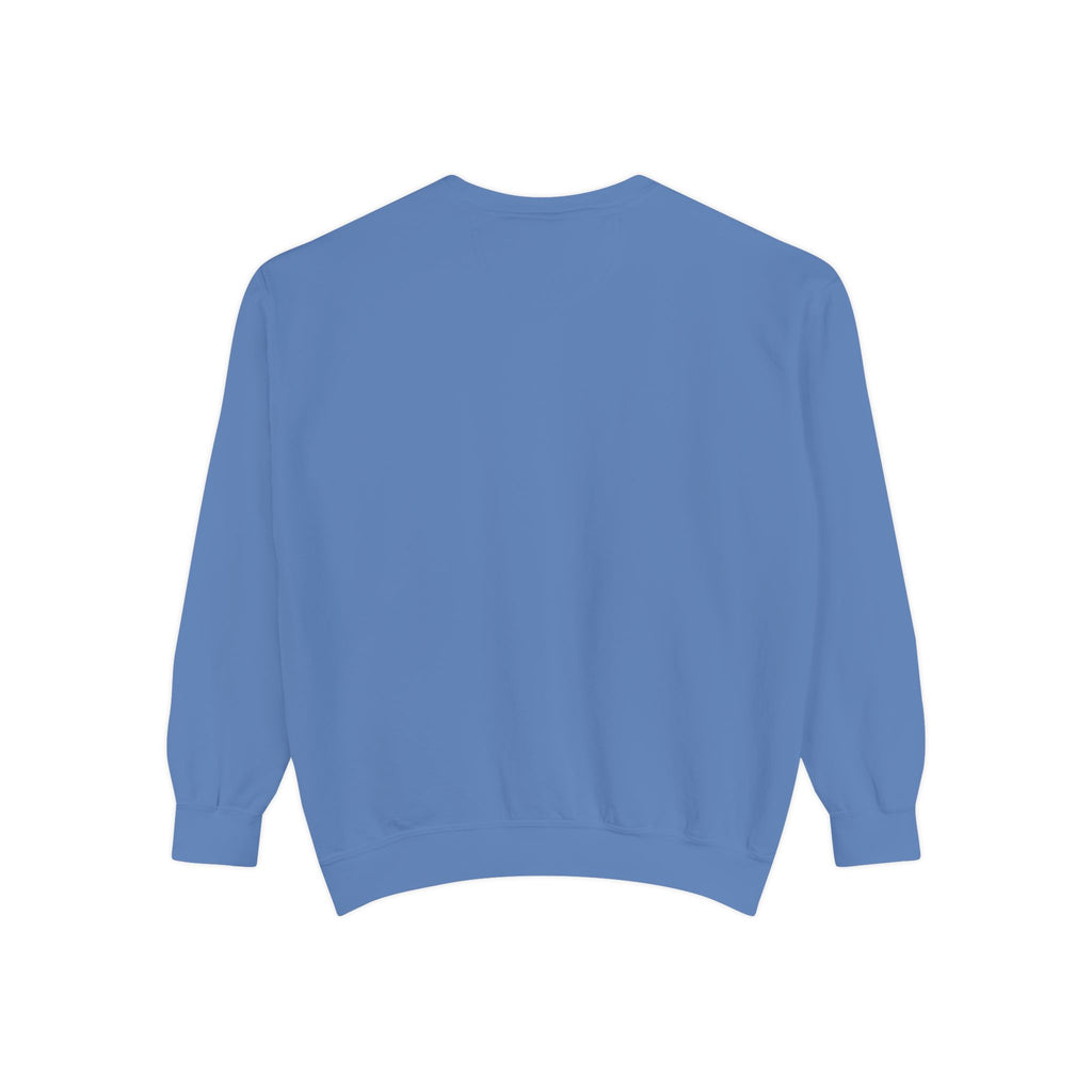 Friends-Inspired Unisex Garment-Dyed Sweatshirt, Cozy Casual Wear, Unique Graphic Sweatshirt, Perfect Gift, Everyday Style