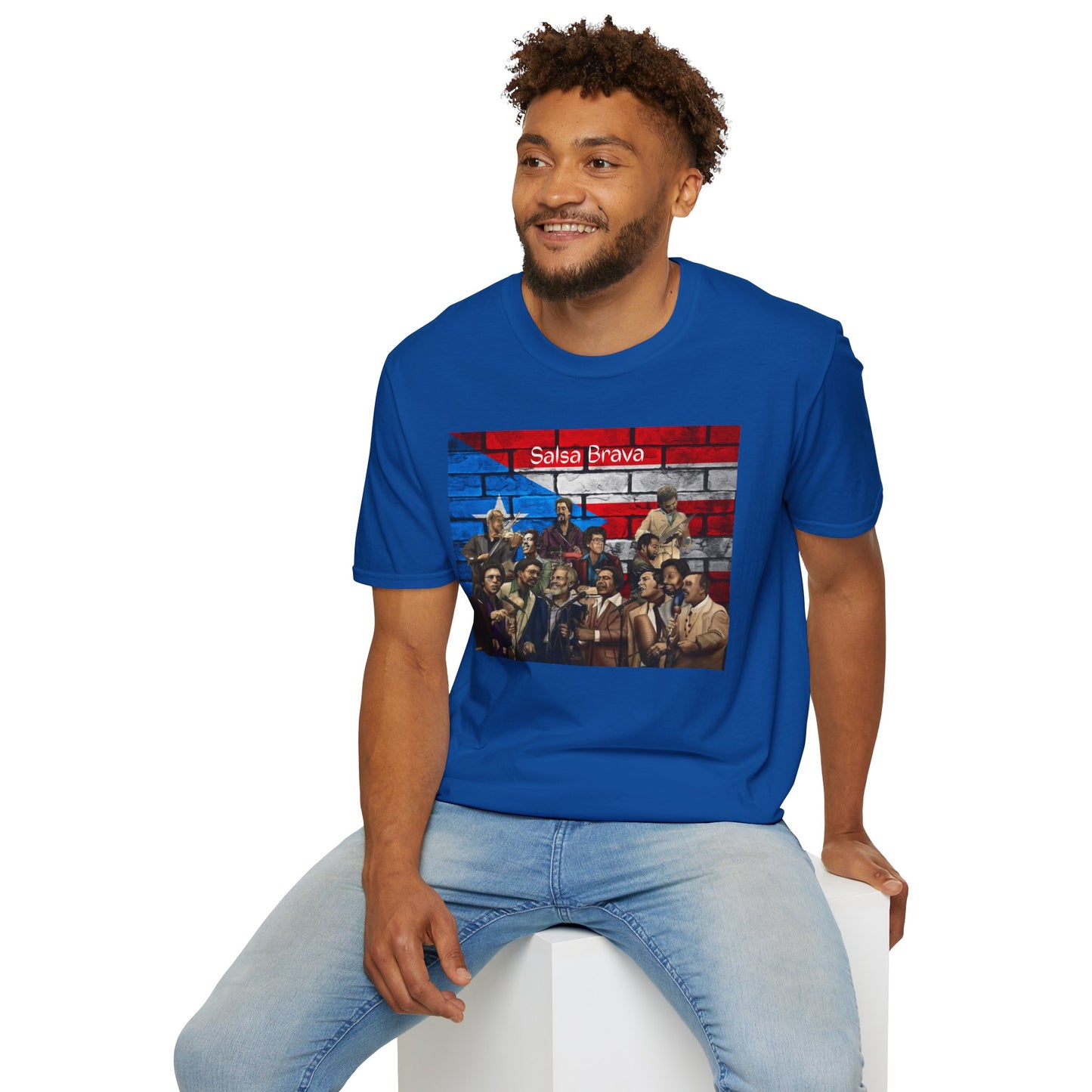 Salsa Brava Unisex T-Shirt, Fun Graphic Tee, Music Lovers Gift, Casual Wear, Party Shirt, Cultural Celebration Fashion