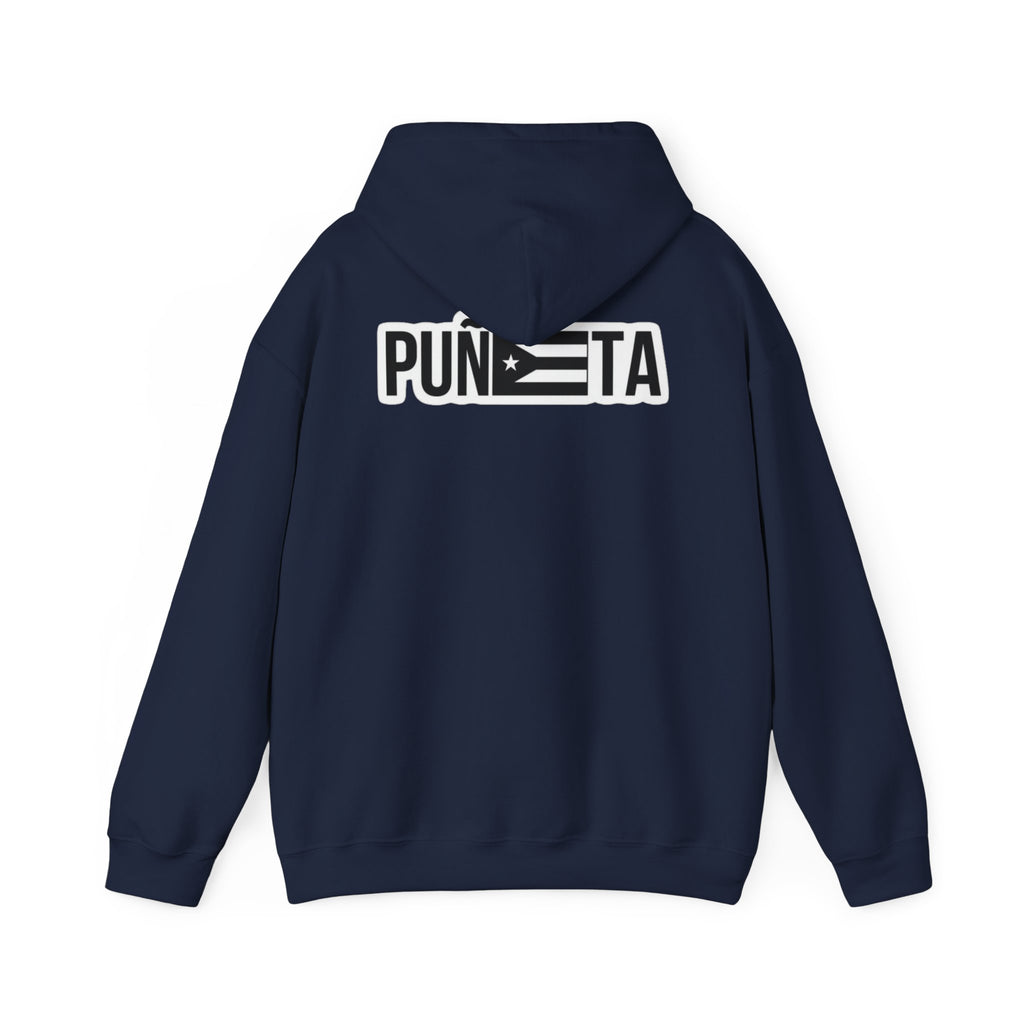 Puerto Rican Pride Hoodie  “No Nos representan” Front & Puñeta Flag Back
