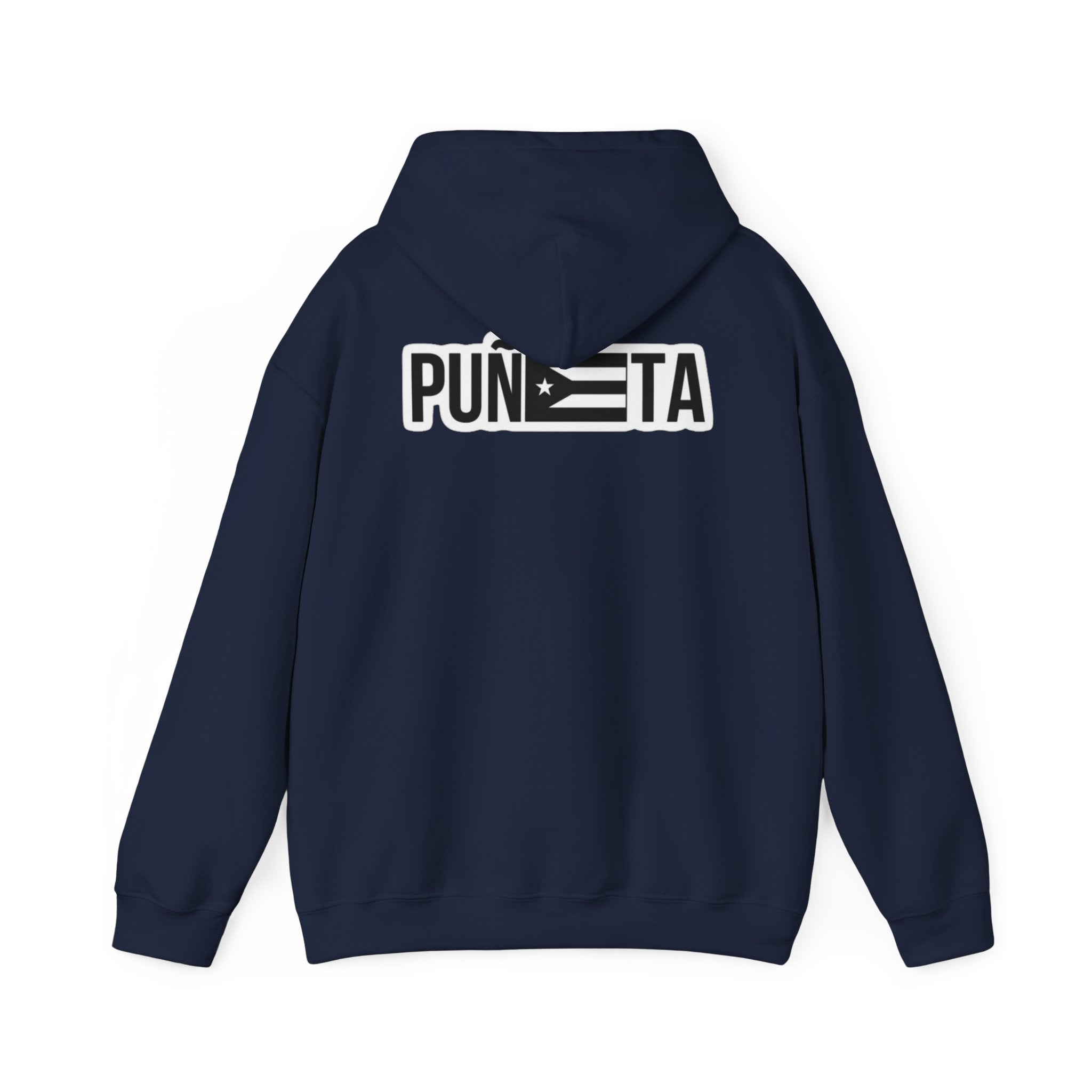 Puerto Rican Pride Hoodie  “No Nos representan” Front & Puñeta Flag Back