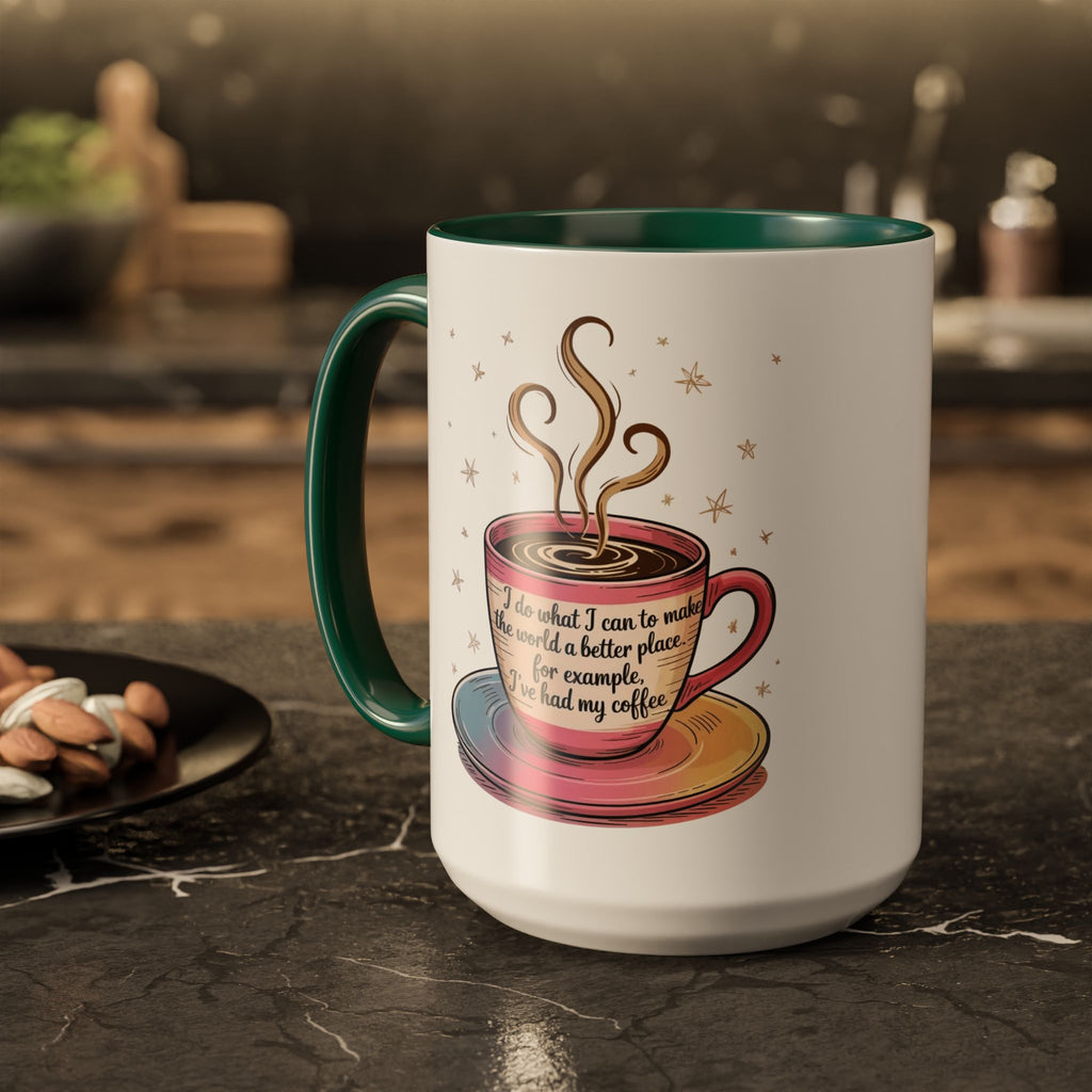 Self-Love & Motivation Mug | Daily Affirmation Cup | Empowerment Gift Inspirational Colorful Coffee Mug - 11oz & 15oz