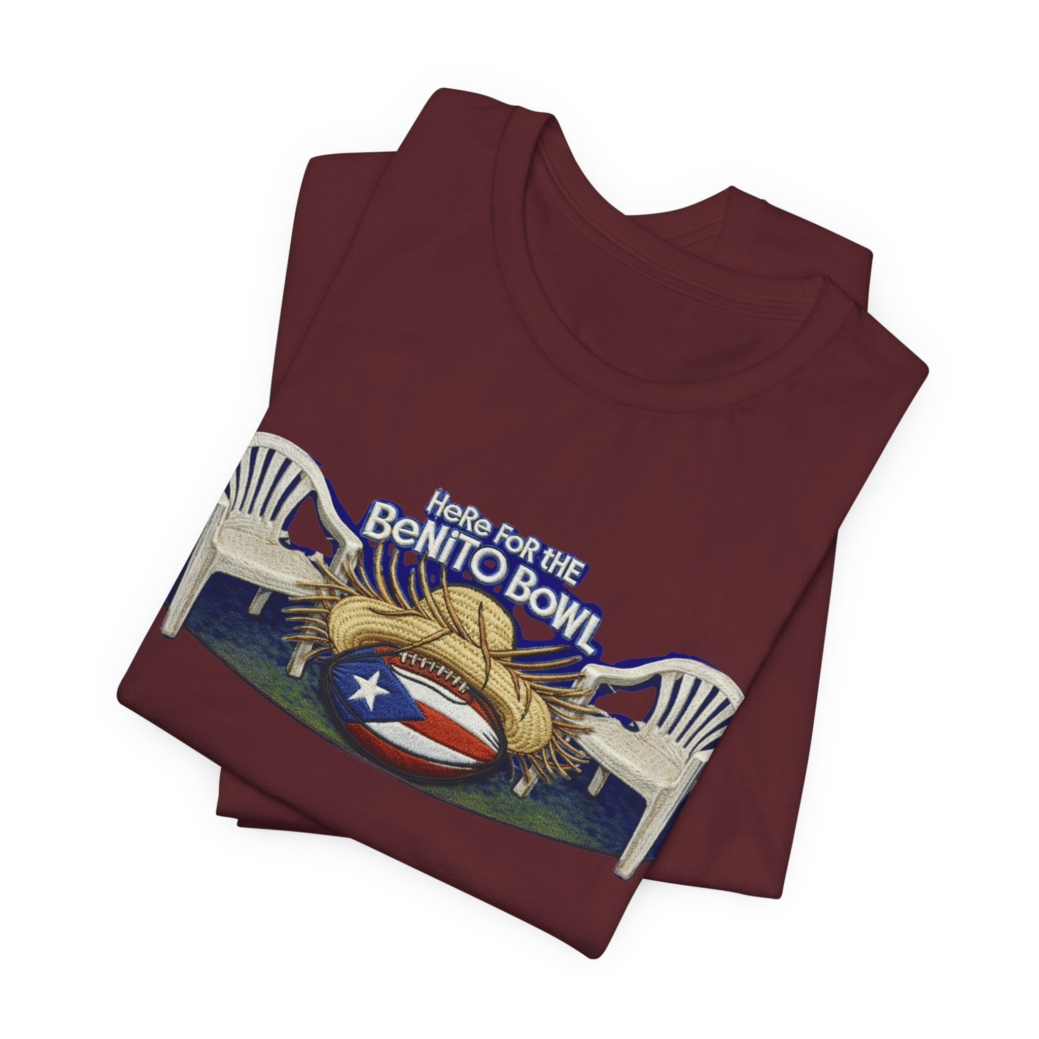 Benito Bowl Puerto Rico Football Tee