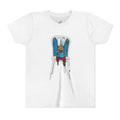 Kids Concho on a High Chair T-Shirt Cute Baby Rabbit Feeding Tee kids PUERTO RICO CHRISTMAS T-SHIRT